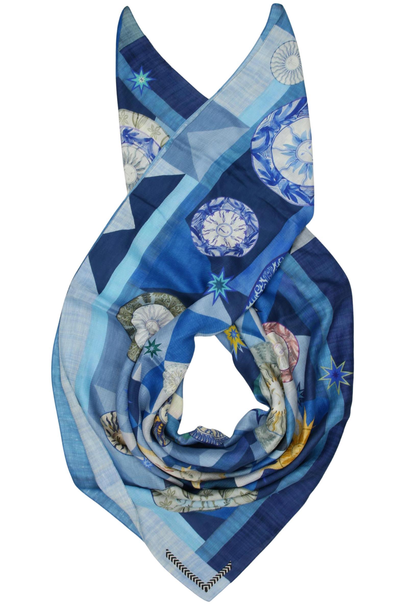 

Christian Lacroix Damen Schal, blau, Gr.