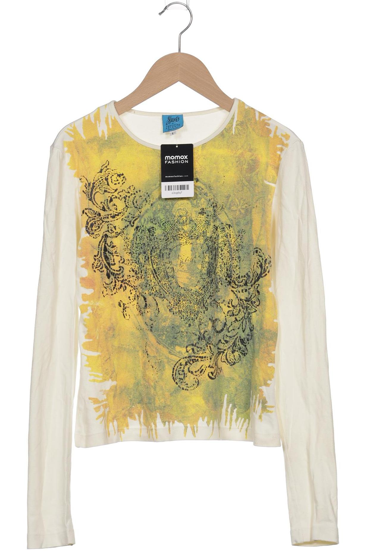 

Christian Lacroix Damen Langarmshirt, cremeweiß, Gr. 42