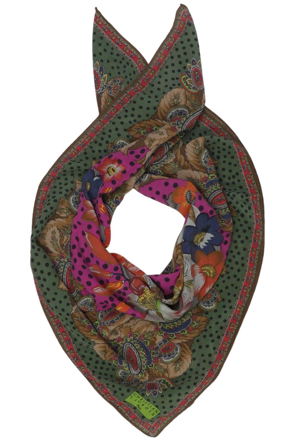 

Christian Lacroix Damen Schal, mehrfarbig, Gr.