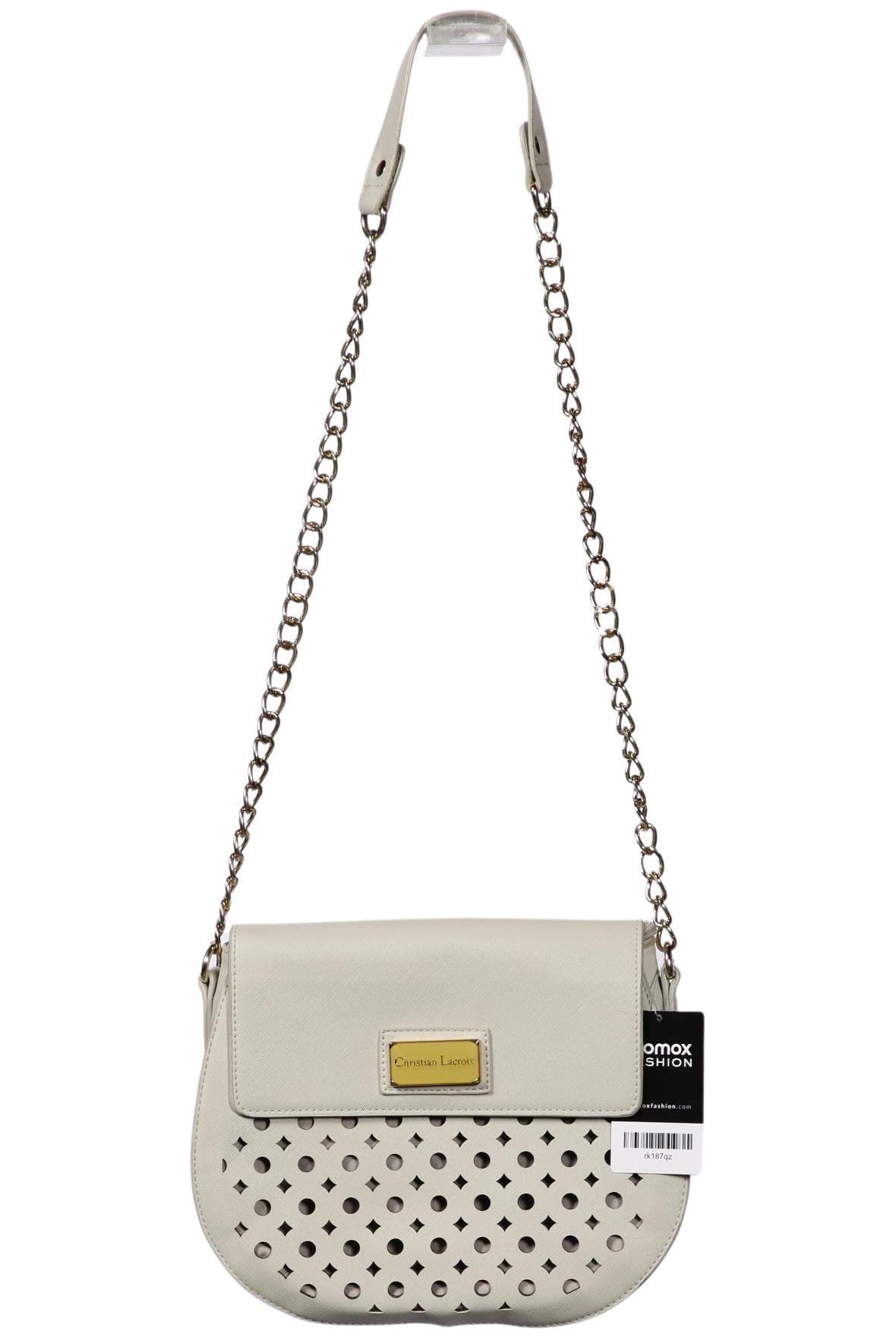 

Christian Lacroix Damen Handtasche, cremeweiß, Gr.