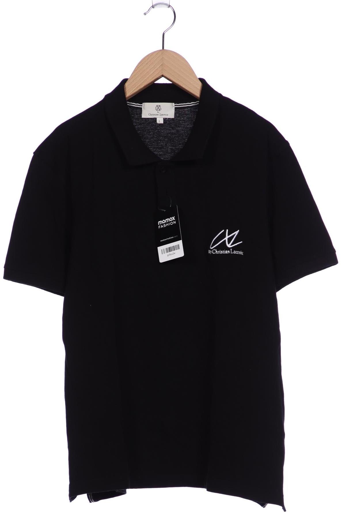 

Christian Lacroix Herren Poloshirt, schwarz, Gr. 52