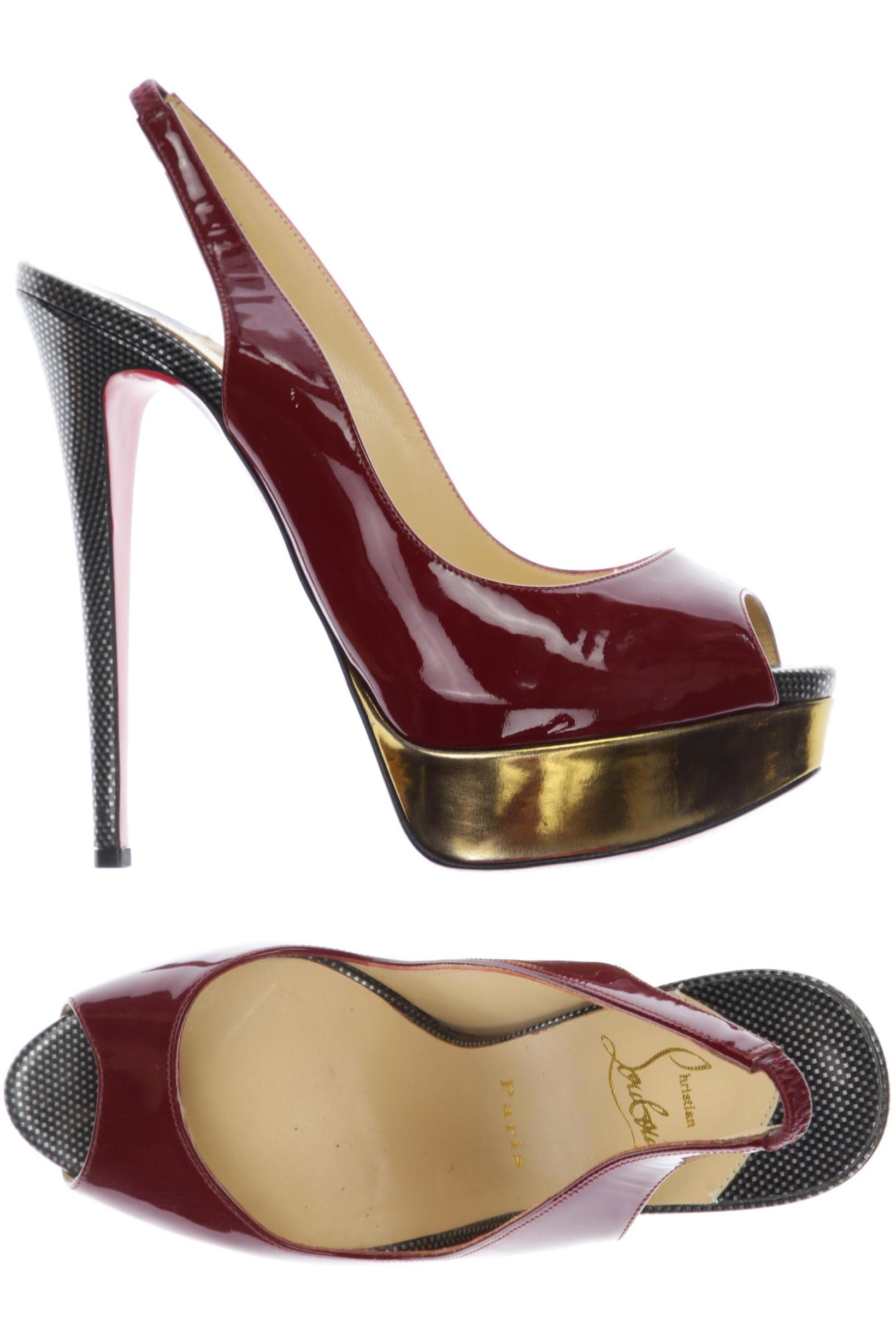 

Christian Louboutin Damen Pumps, bordeaux, Gr. 37.5