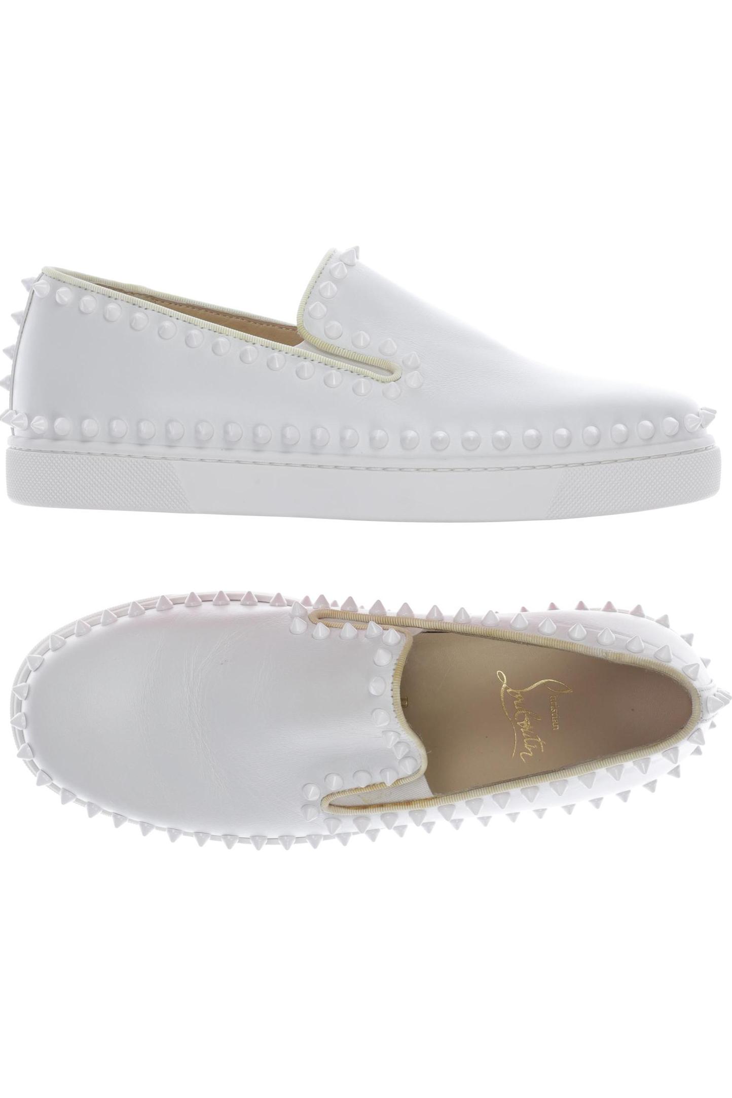 

Christian Louboutin Damen Halbschuh, weiß, Gr. 37.5