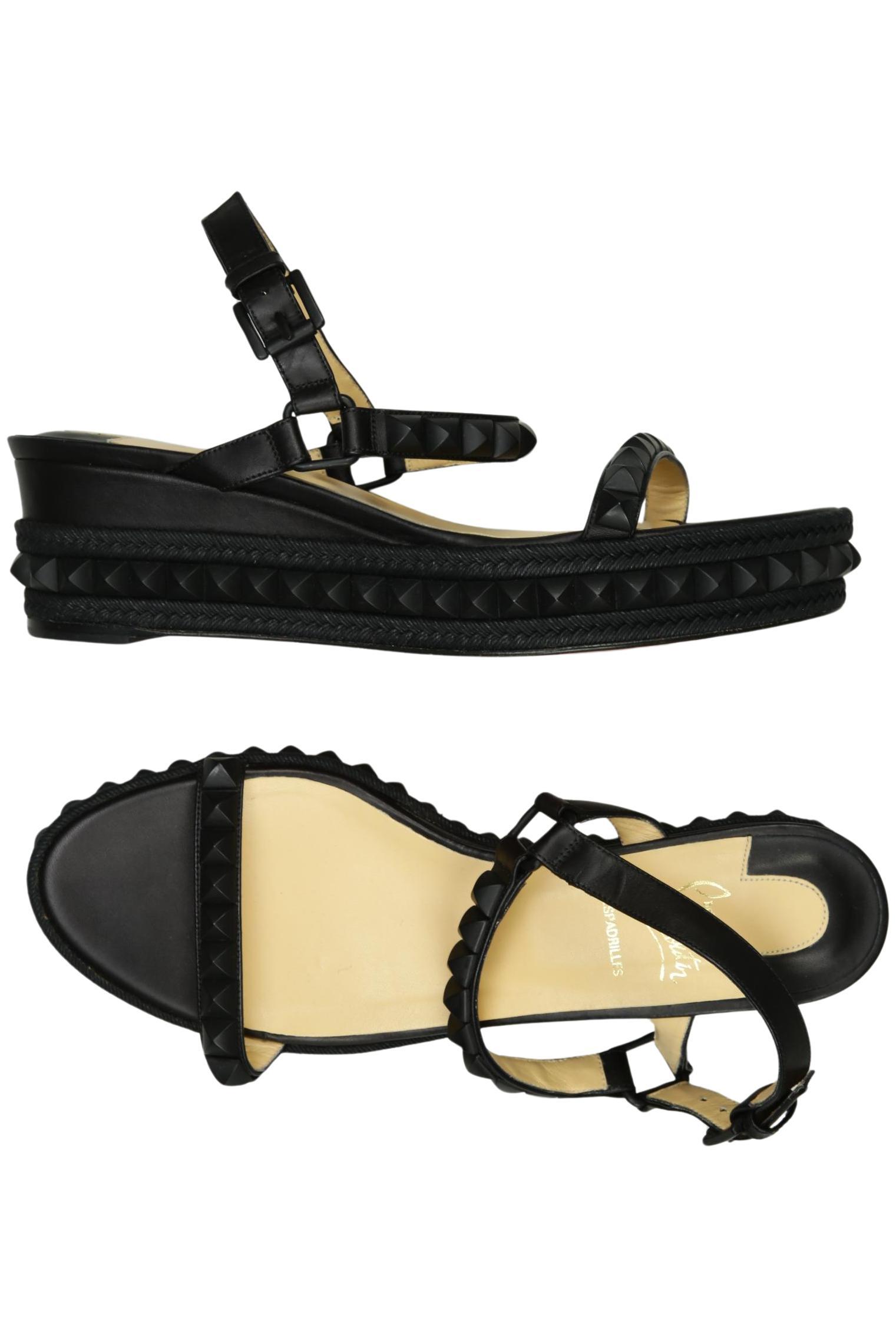 

Christian Louboutin Damen Sandale, schwarz, Gr. 39