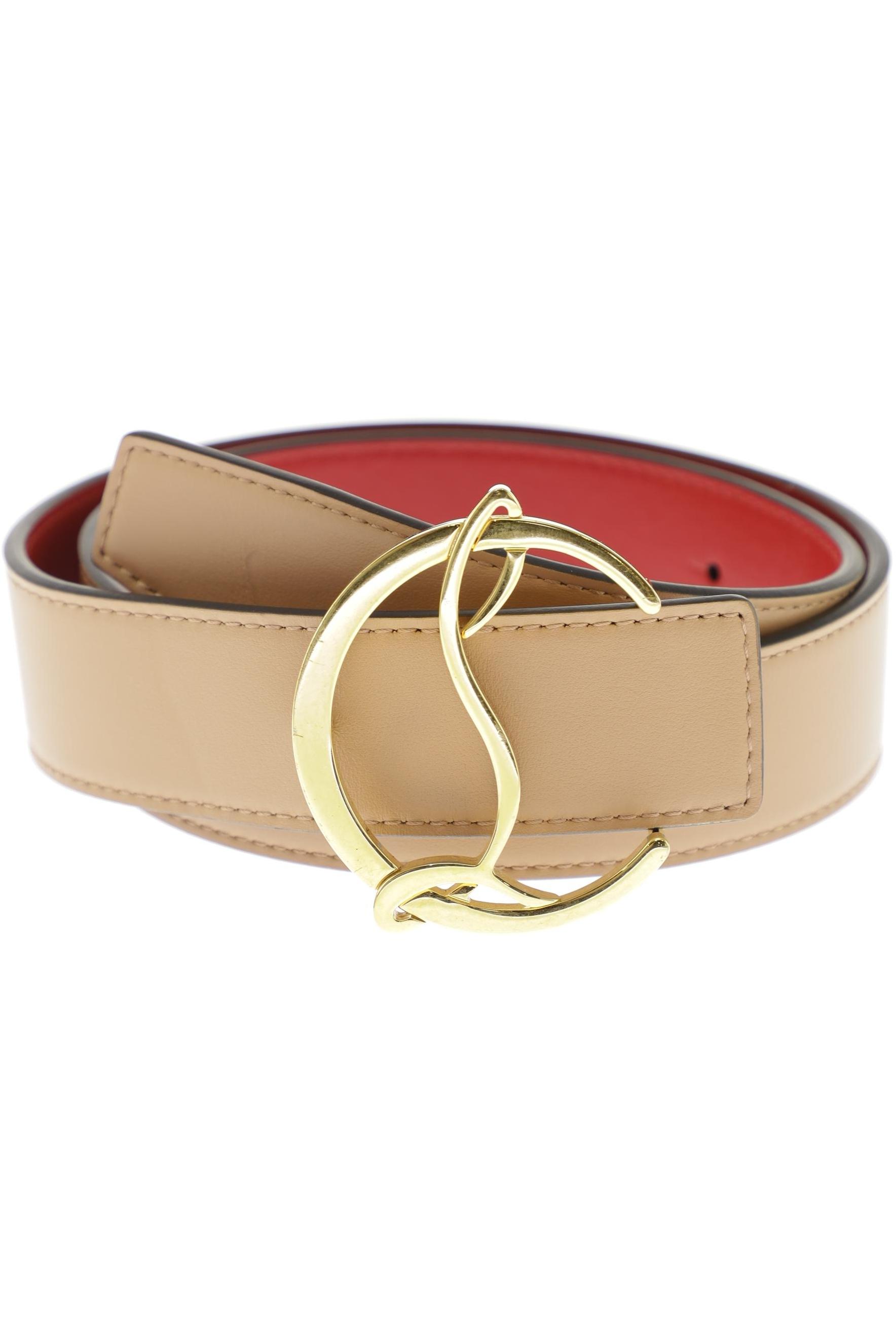 

Christian Louboutin Damen Gürtel, beige, Gr. 70