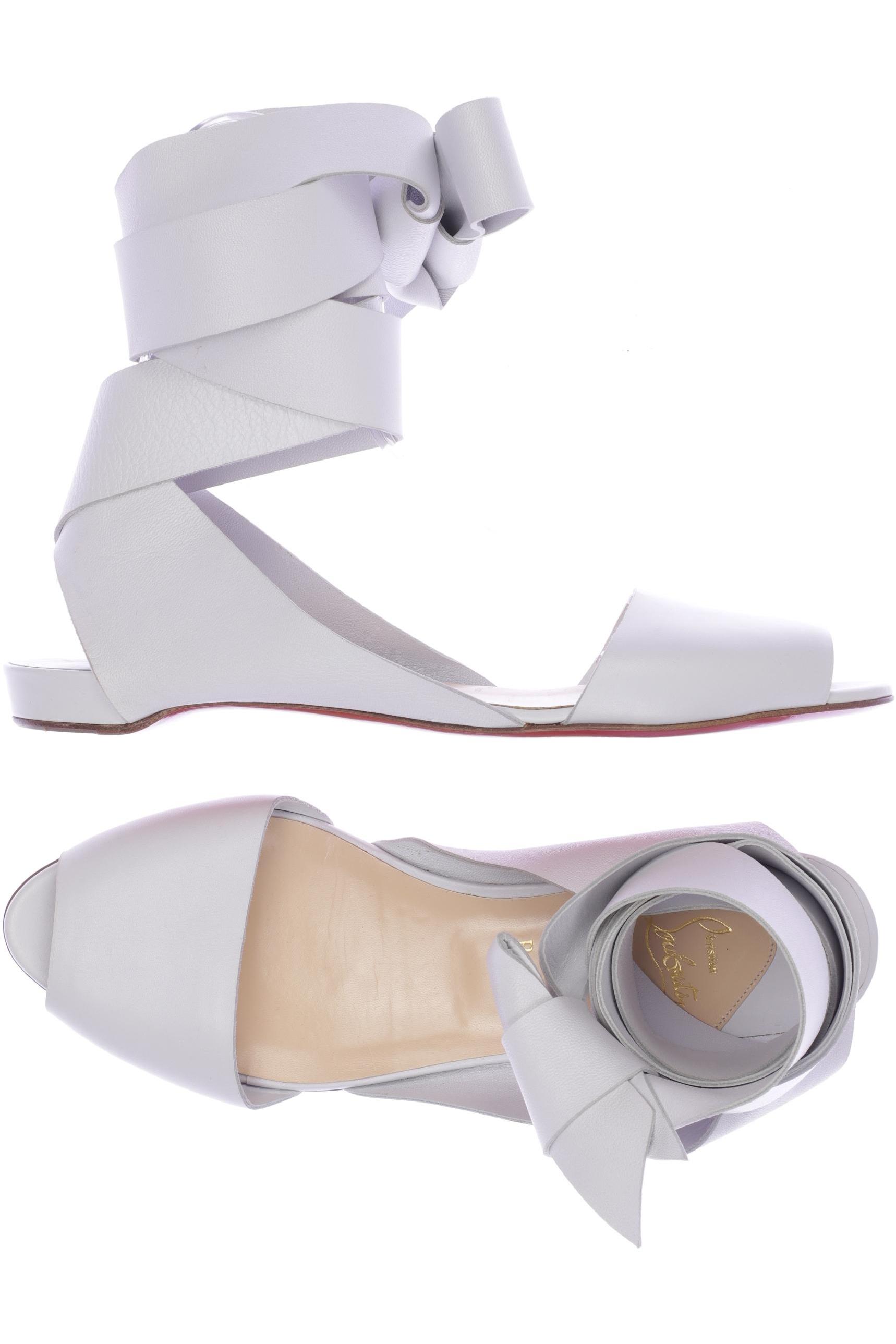 

Christian Louboutin Damen Sandale, weiß, Gr. 41