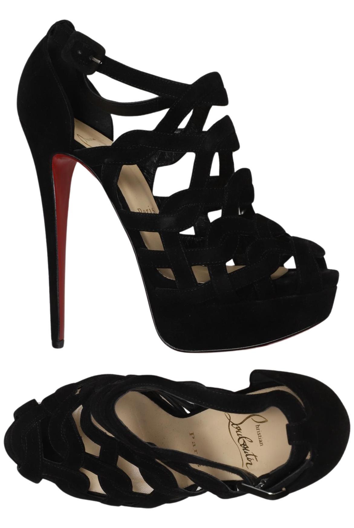 

Christian Louboutin Damen Sandale, schwarz, Gr. 37