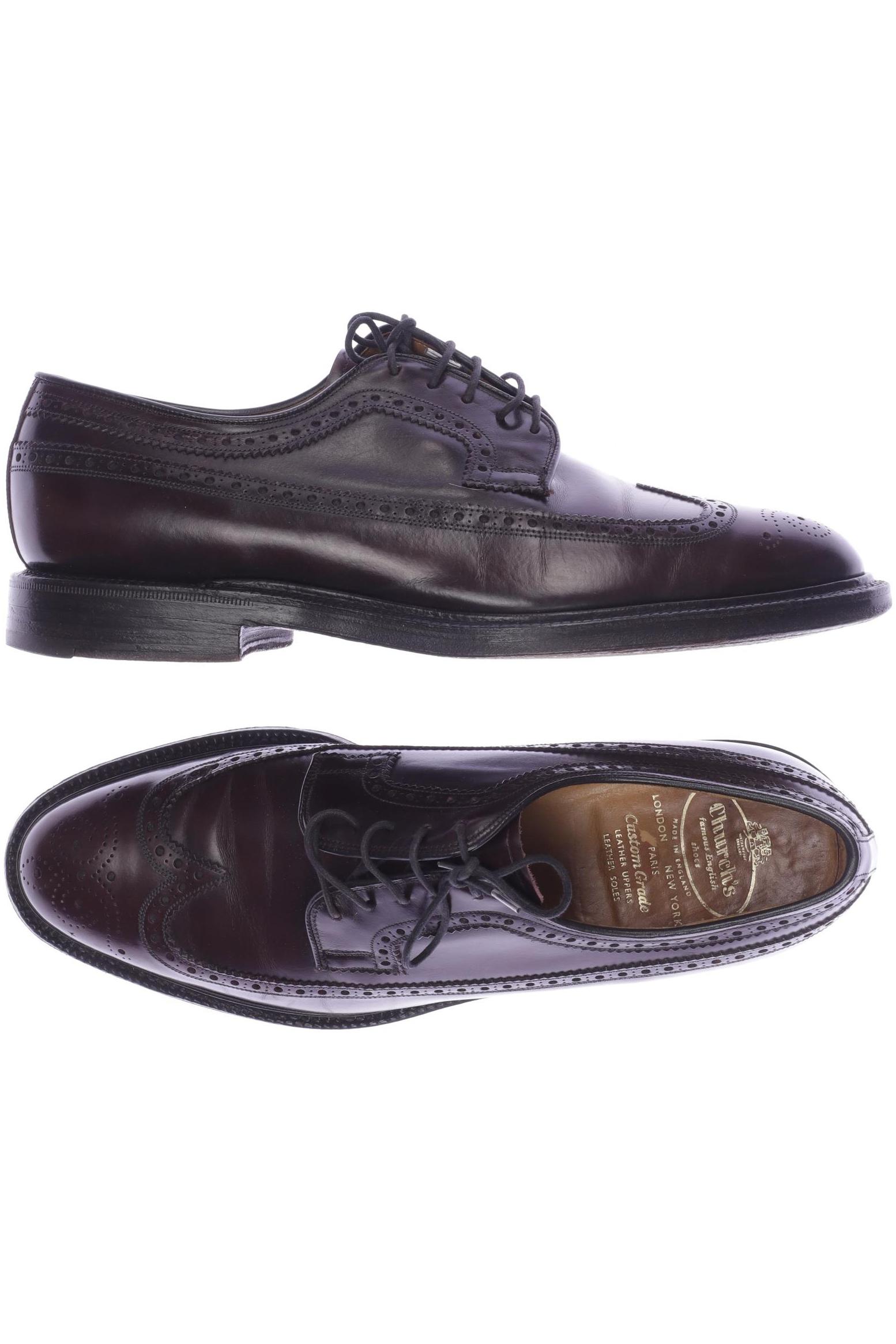 

Church's Herren Halbschuh, bordeaux, Gr. 8.5