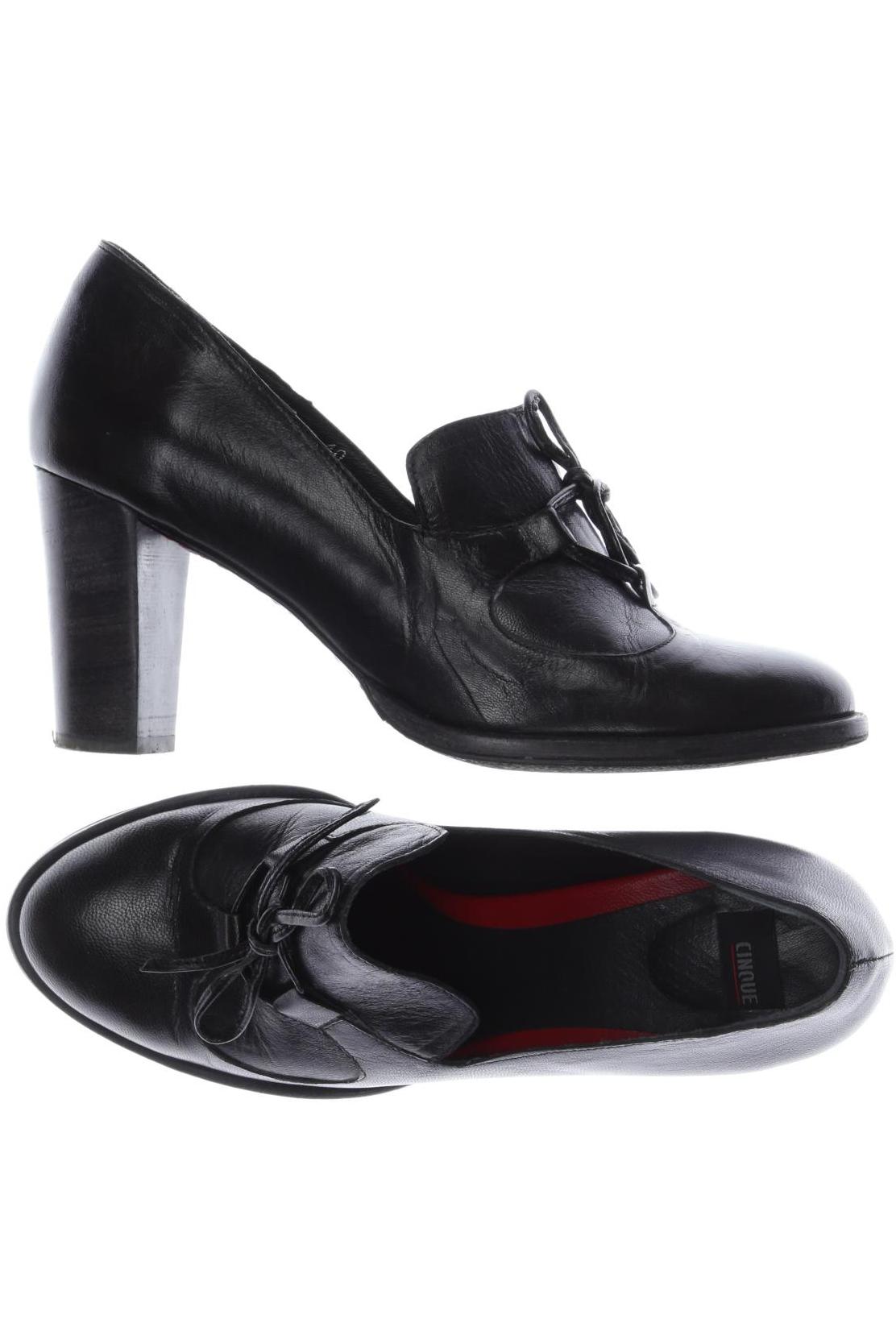 

Cinque Damen Halbschuh, schwarz, Gr. 40