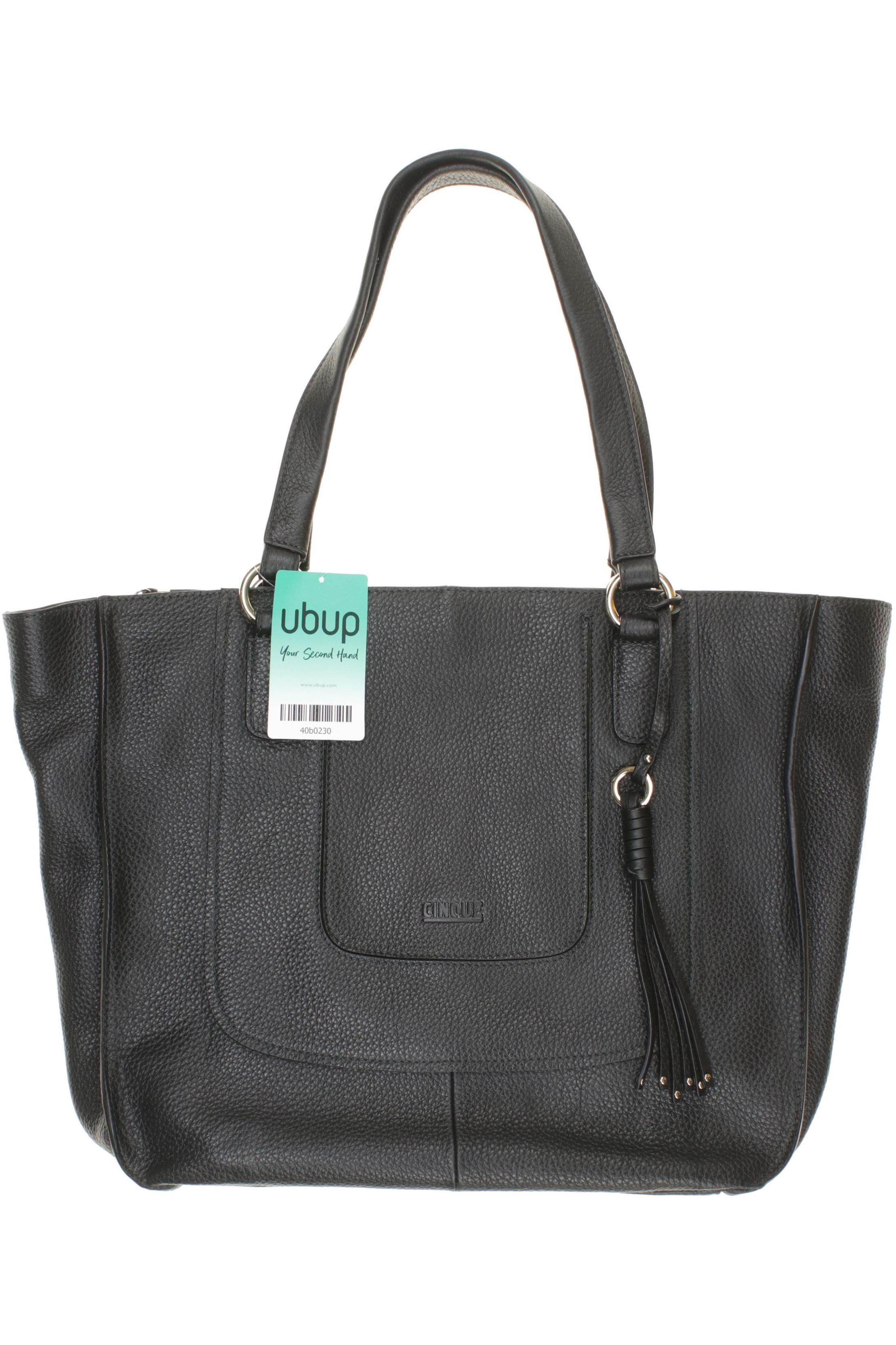 

Cinque Damen Handtasche, schwarz, Gr.