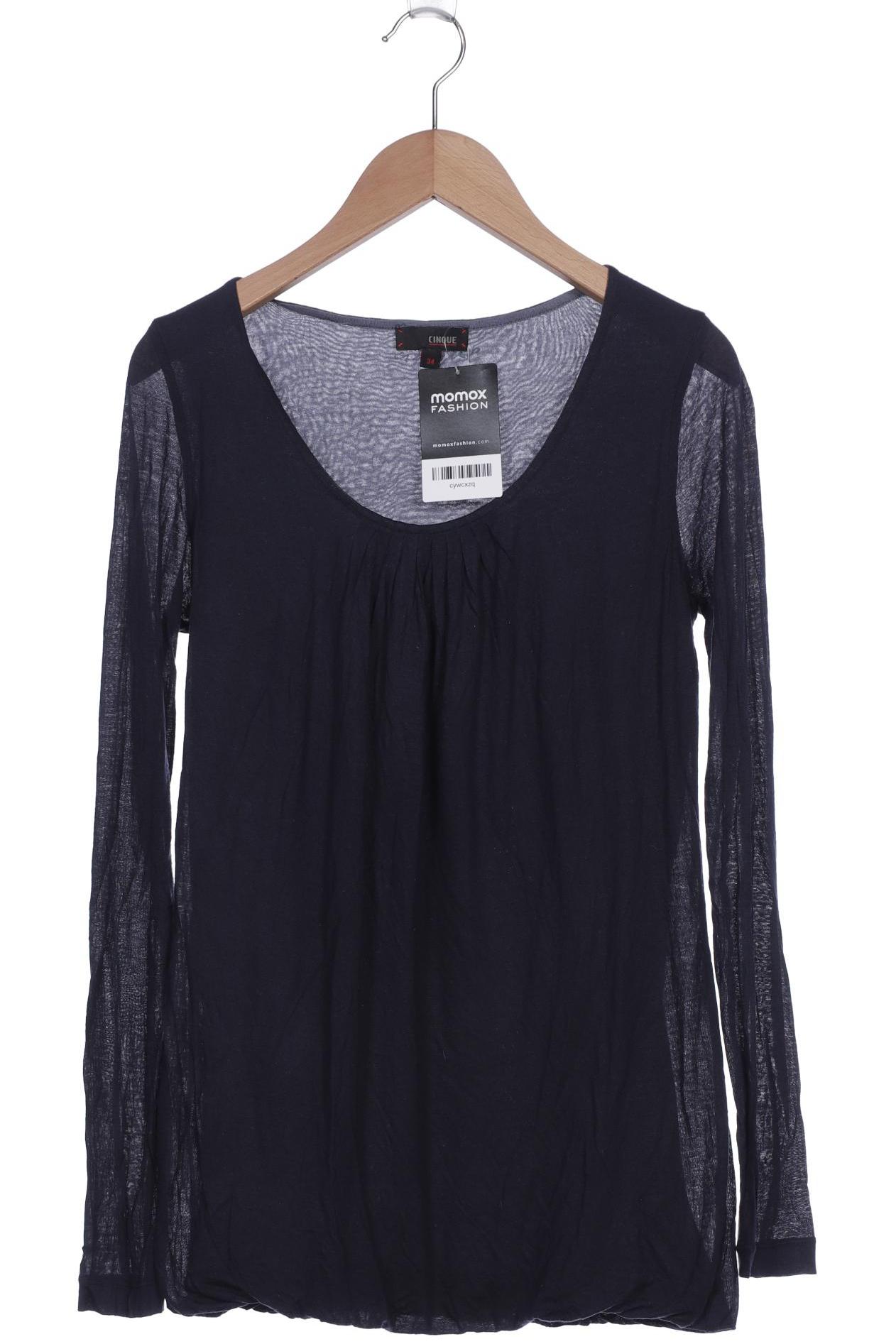 

Cinque Damen Langarmshirt, marineblau, Gr. 34