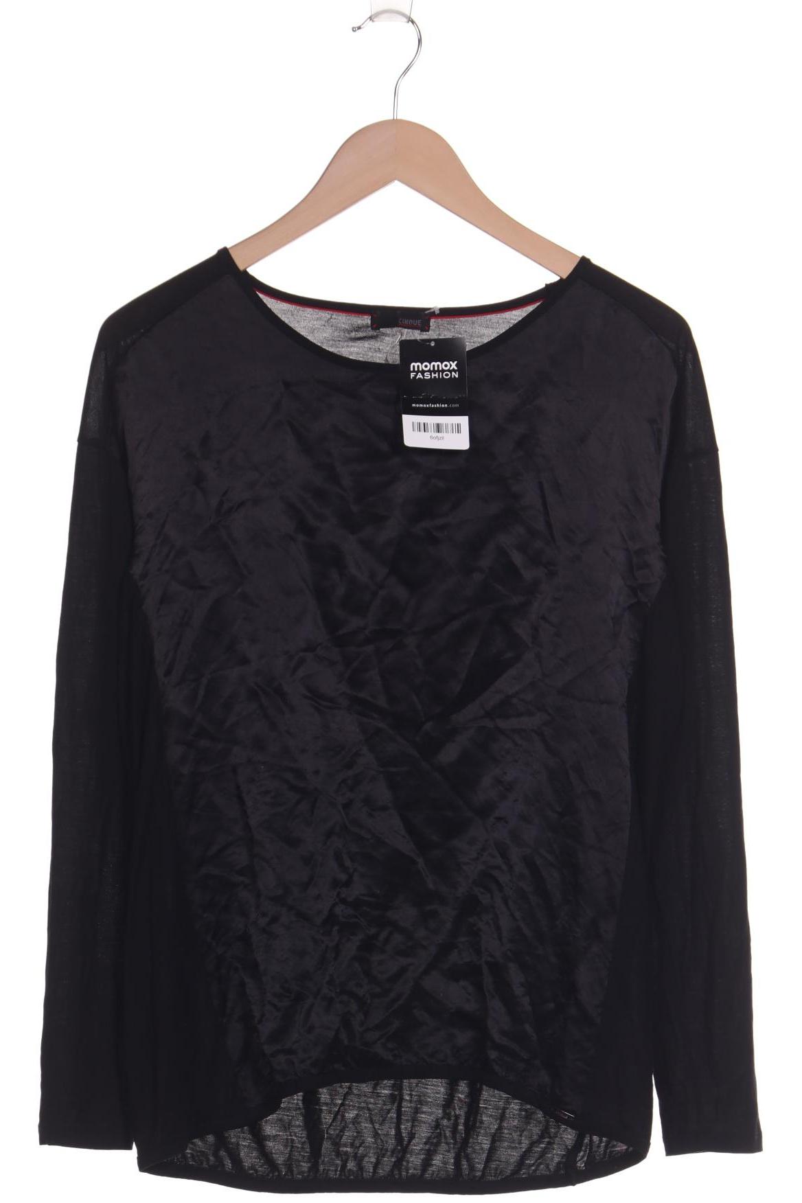 

Cinque Damen Langarmshirt, schwarz, Gr. 38