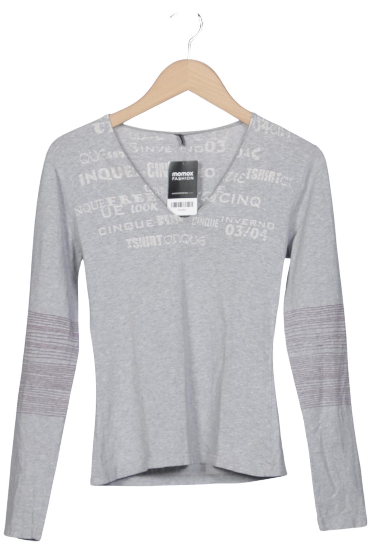 

Cinque Damen Langarmshirt, grau, Gr. 38