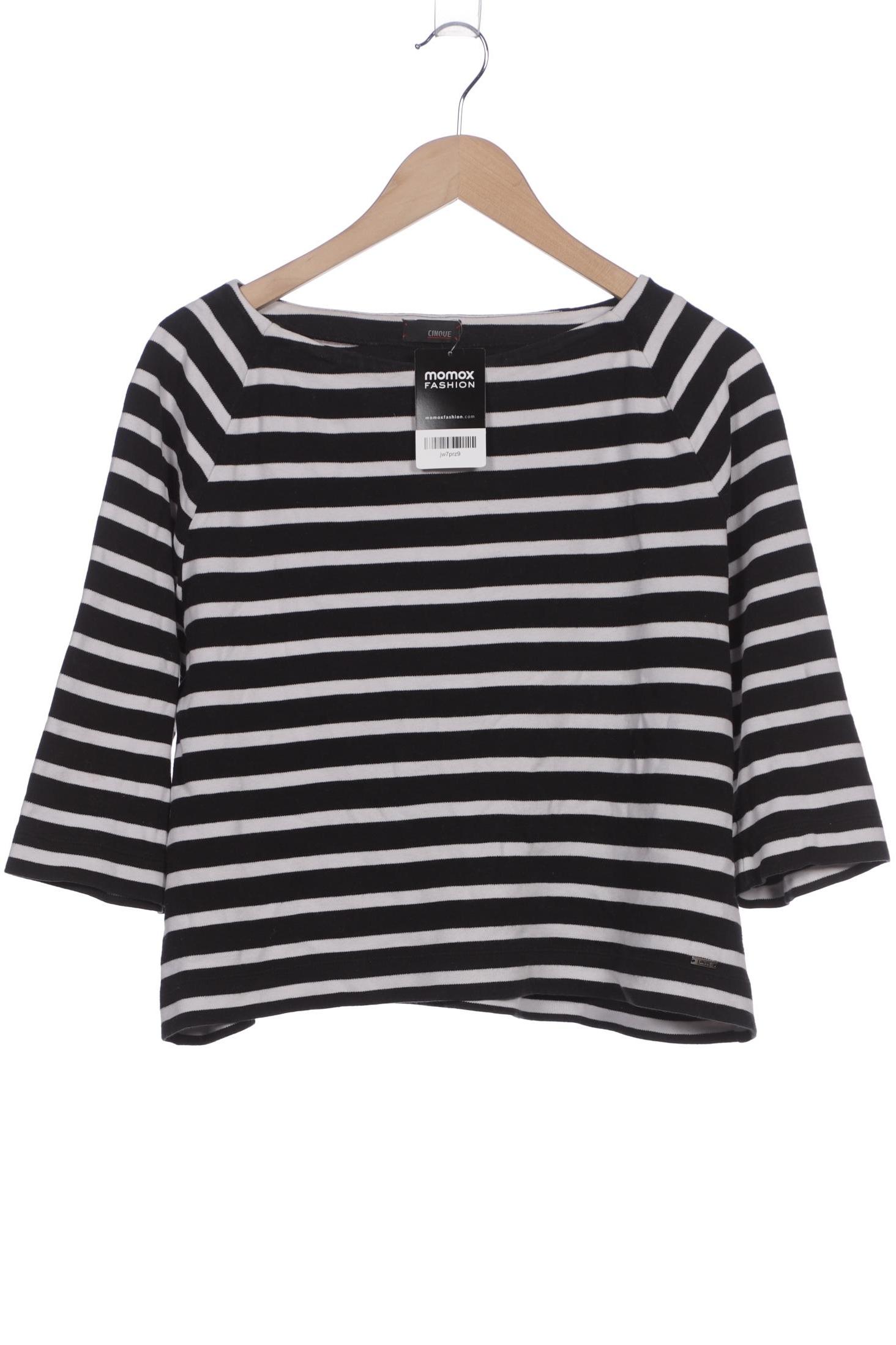 

Cinque Damen Langarmshirt, schwarz, Gr. 38
