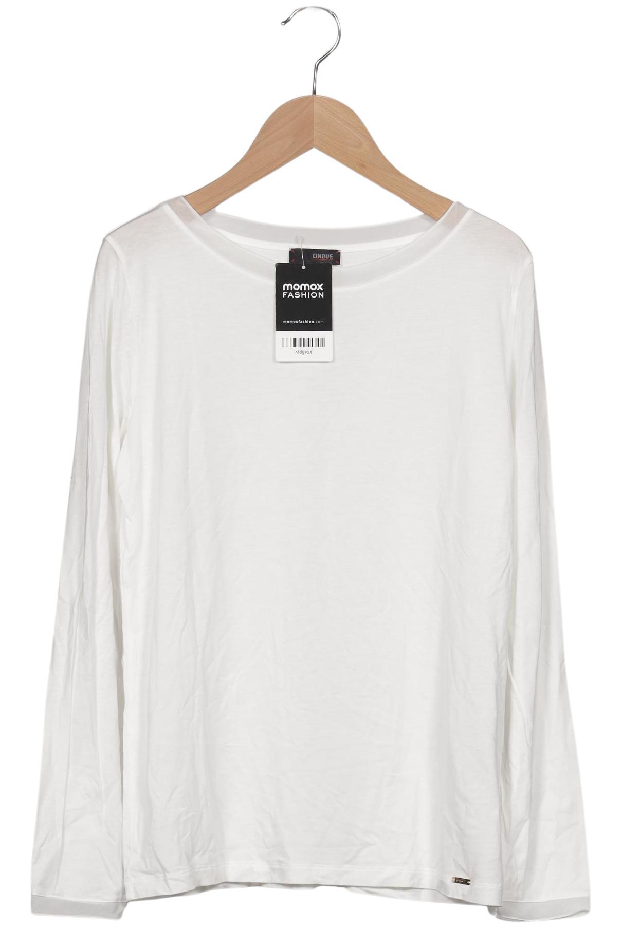 

Cinque Damen Langarmshirt, weiß, Gr. 38