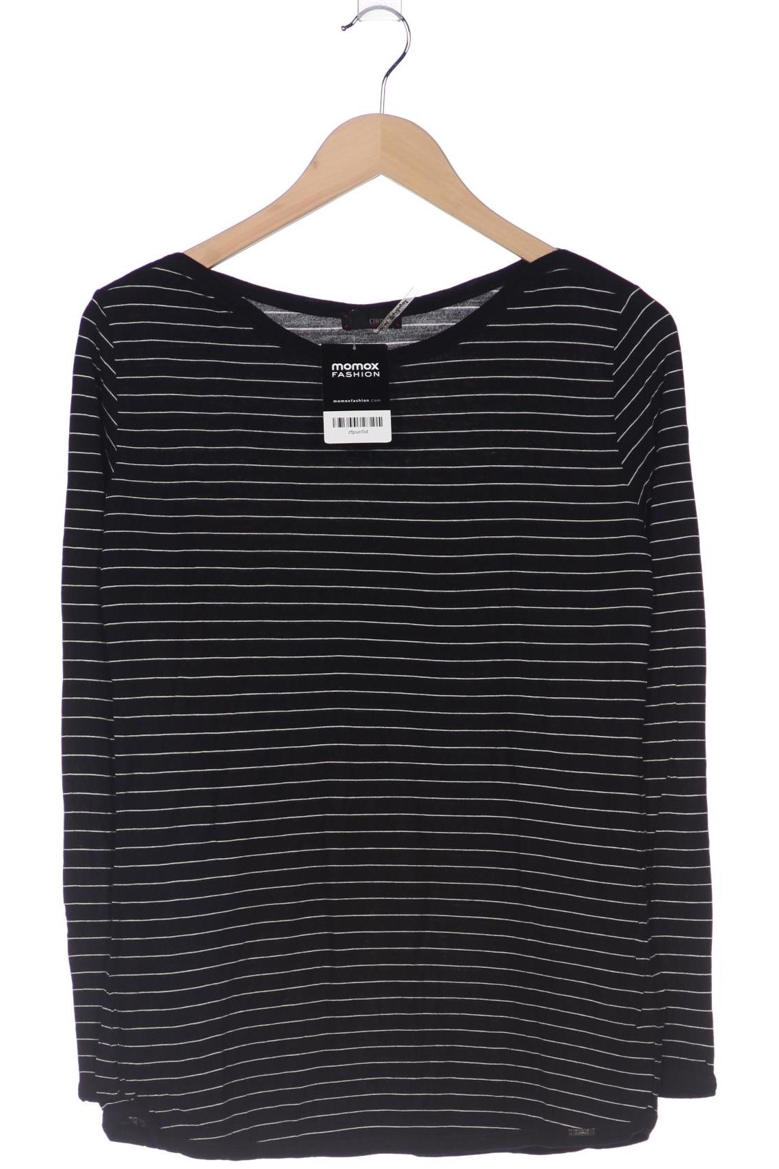 

Cinque Damen Langarmshirt, schwarz, Gr. 42