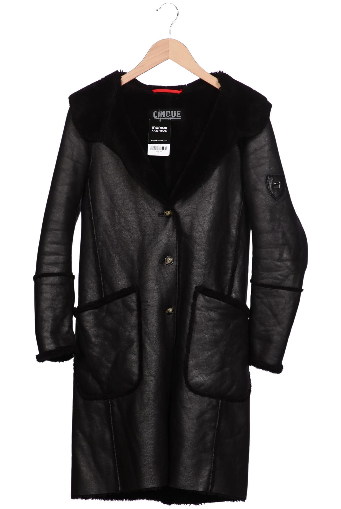 

Cinque Damen Mantel, schwarz, Gr. 36