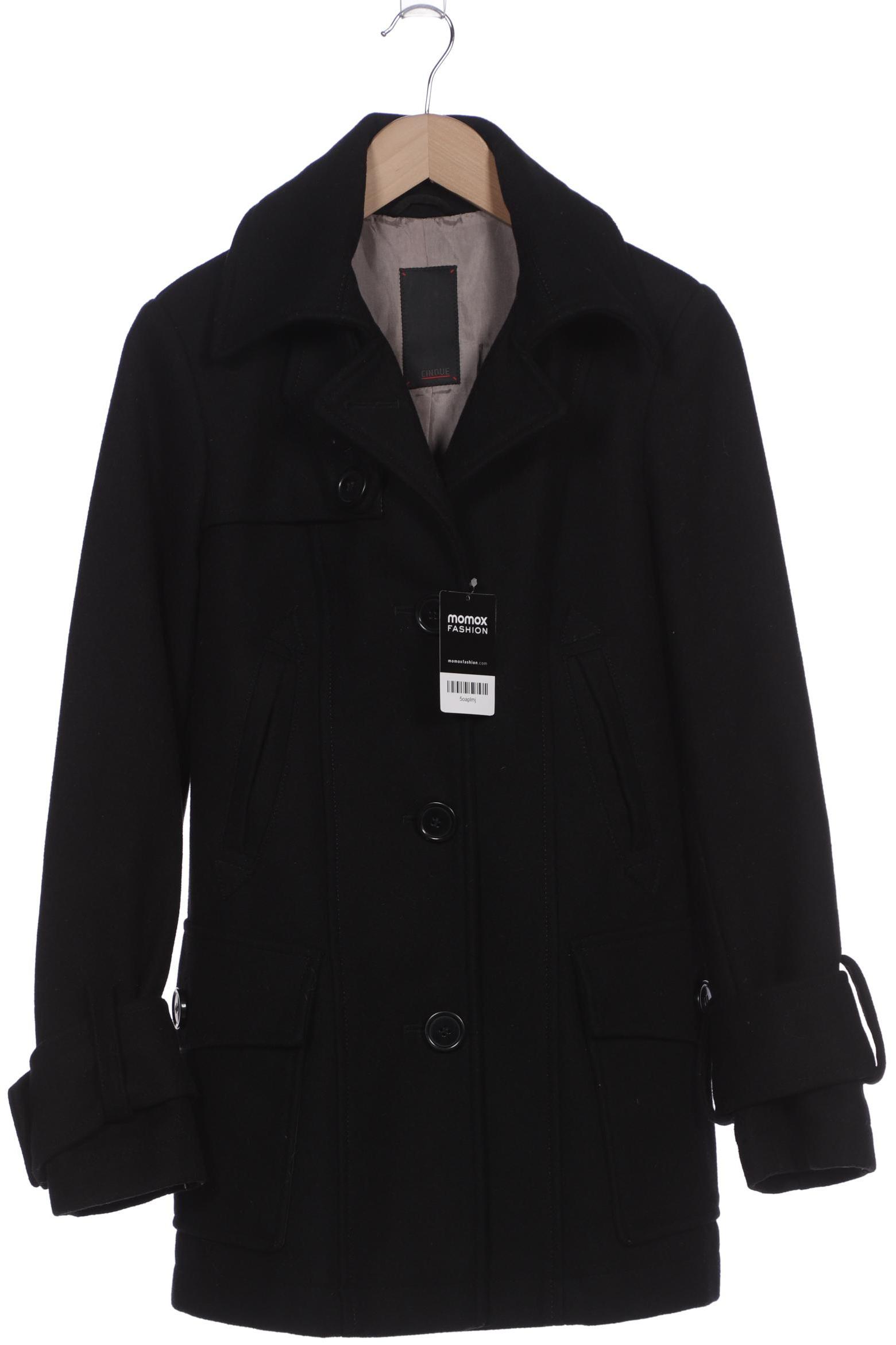 

Cinque Damen Mantel, schwarz, Gr. 36