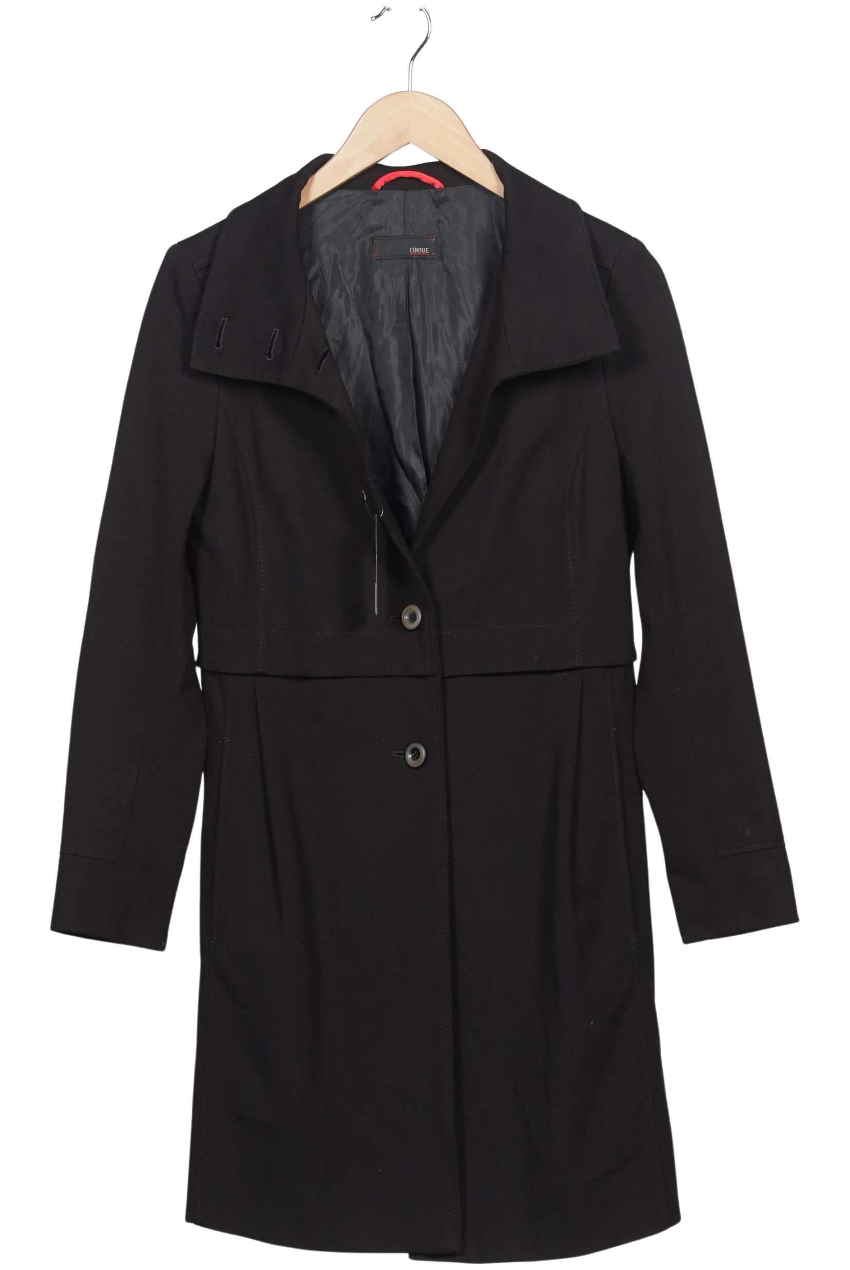 

Cinque Damen Mantel, schwarz, Gr. 34