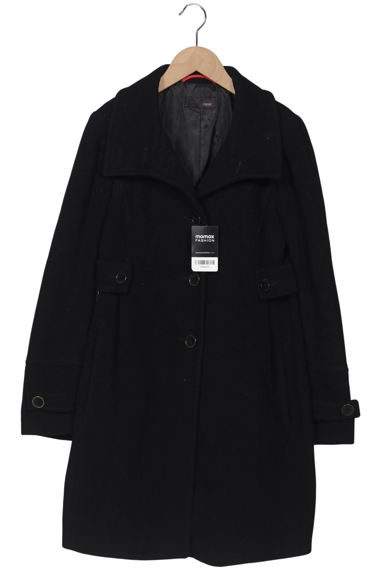 

Cinque Damen Mantel, schwarz, Gr. 34