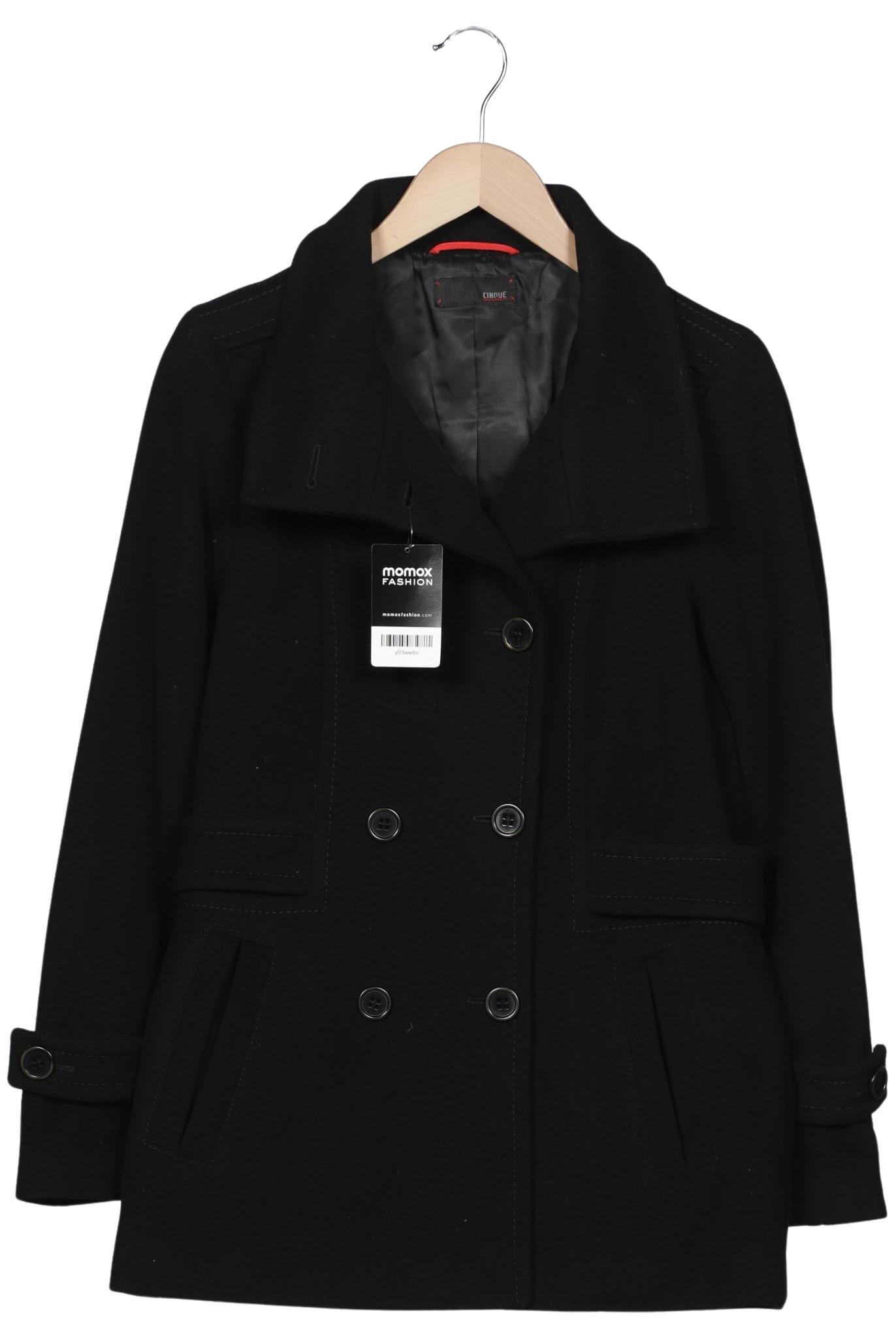 

Cinque Damen Mantel, schwarz, Gr. 40