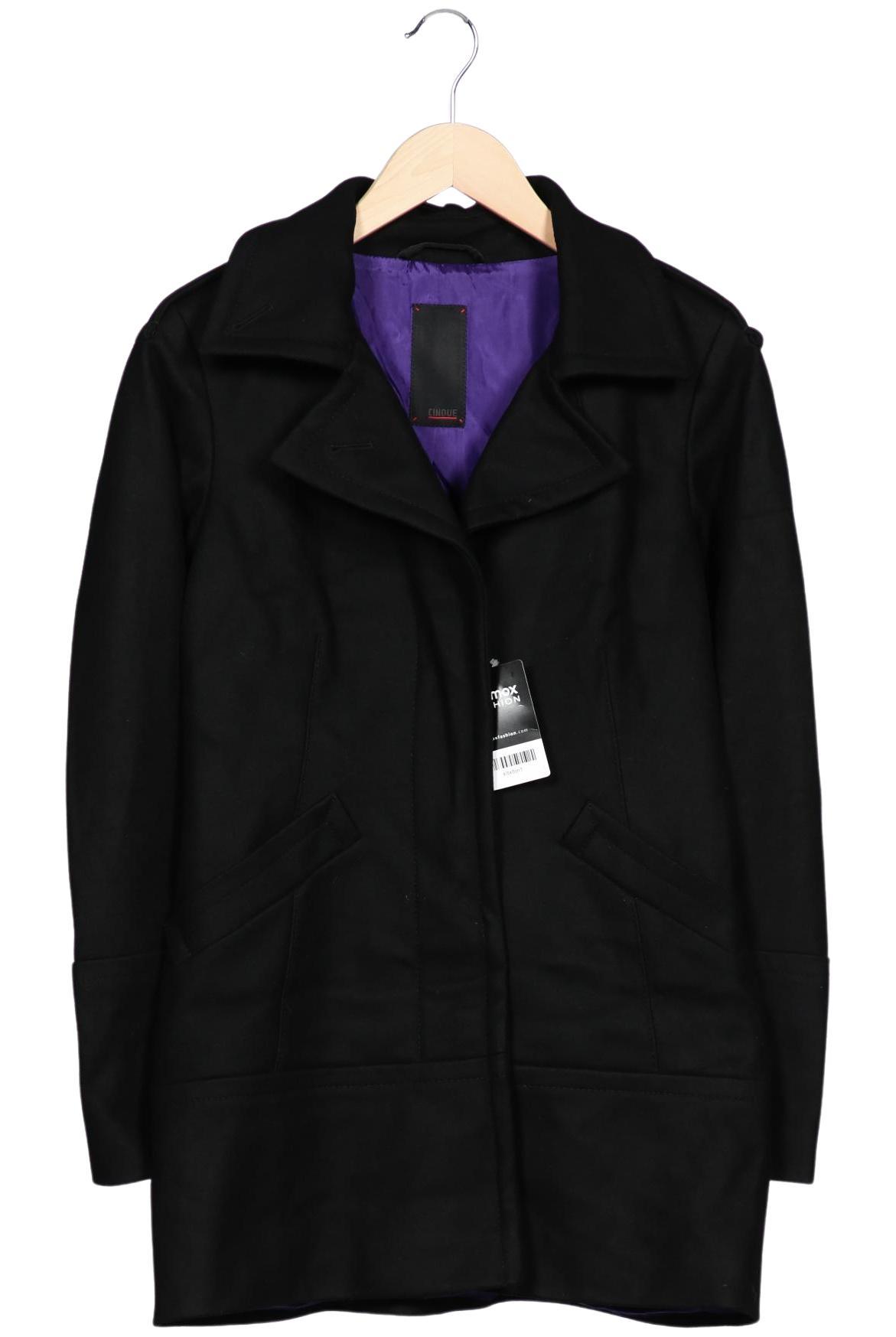 

Cinque Damen Mantel, schwarz, Gr. 36