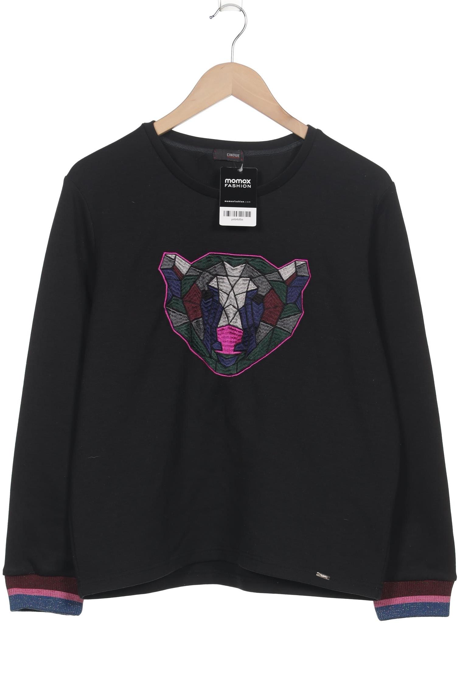 

Cinque Damen Sweatshirt, schwarz, Gr. 44