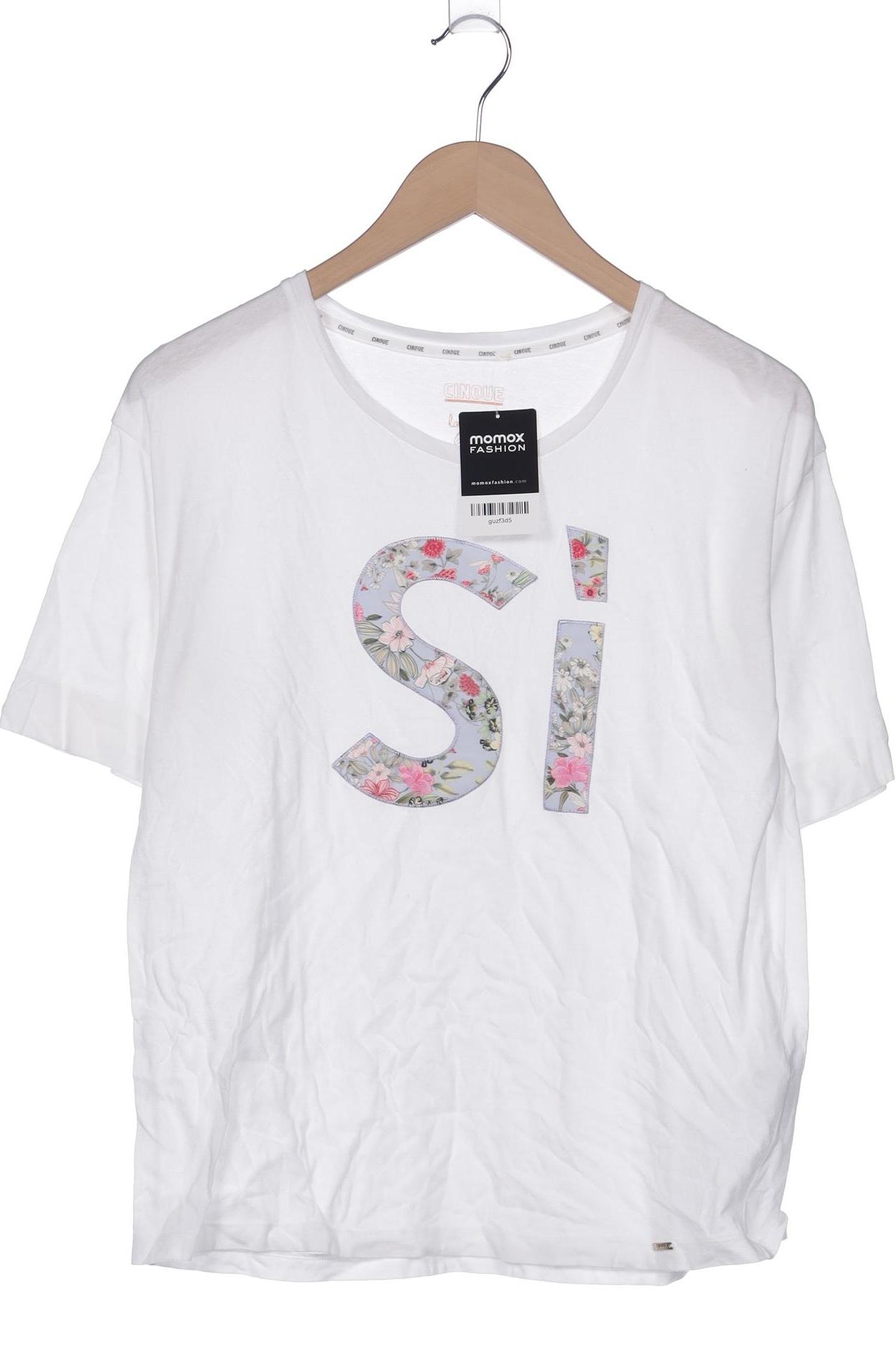 

Cinque Damen T-Shirt, weiß, Gr. 38