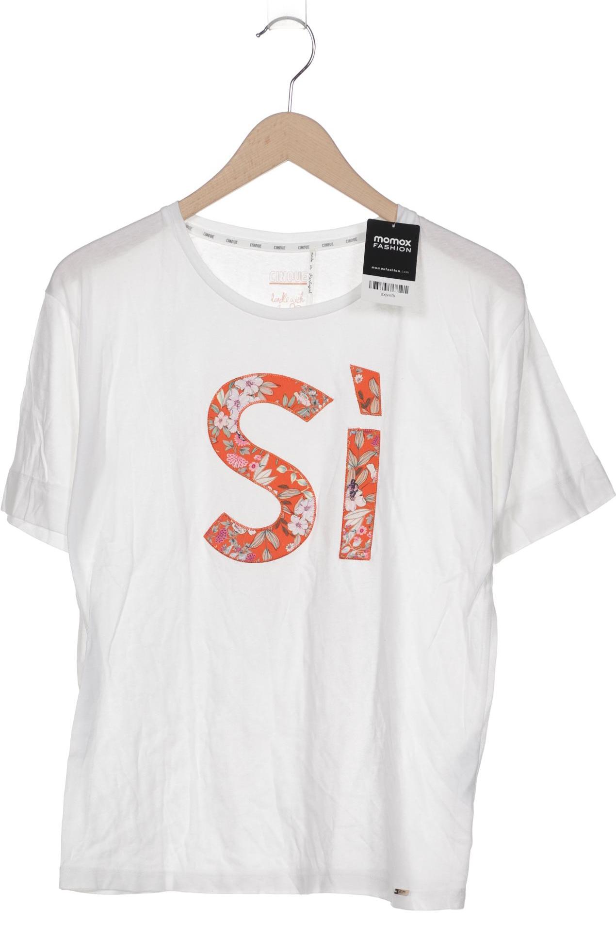 

Cinque Damen T-Shirt, weiß, Gr. 36