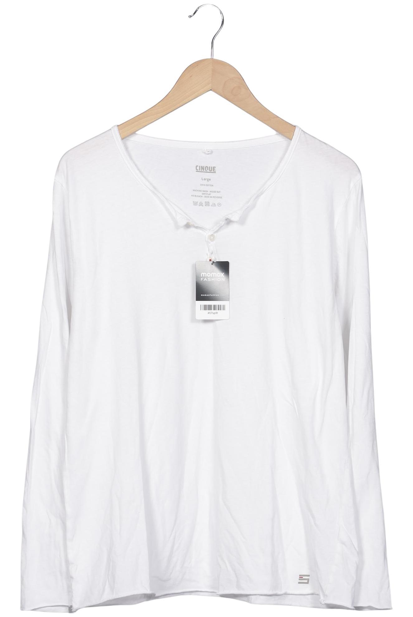

Cinque Herren Langarmshirt, weiß, Gr. 52