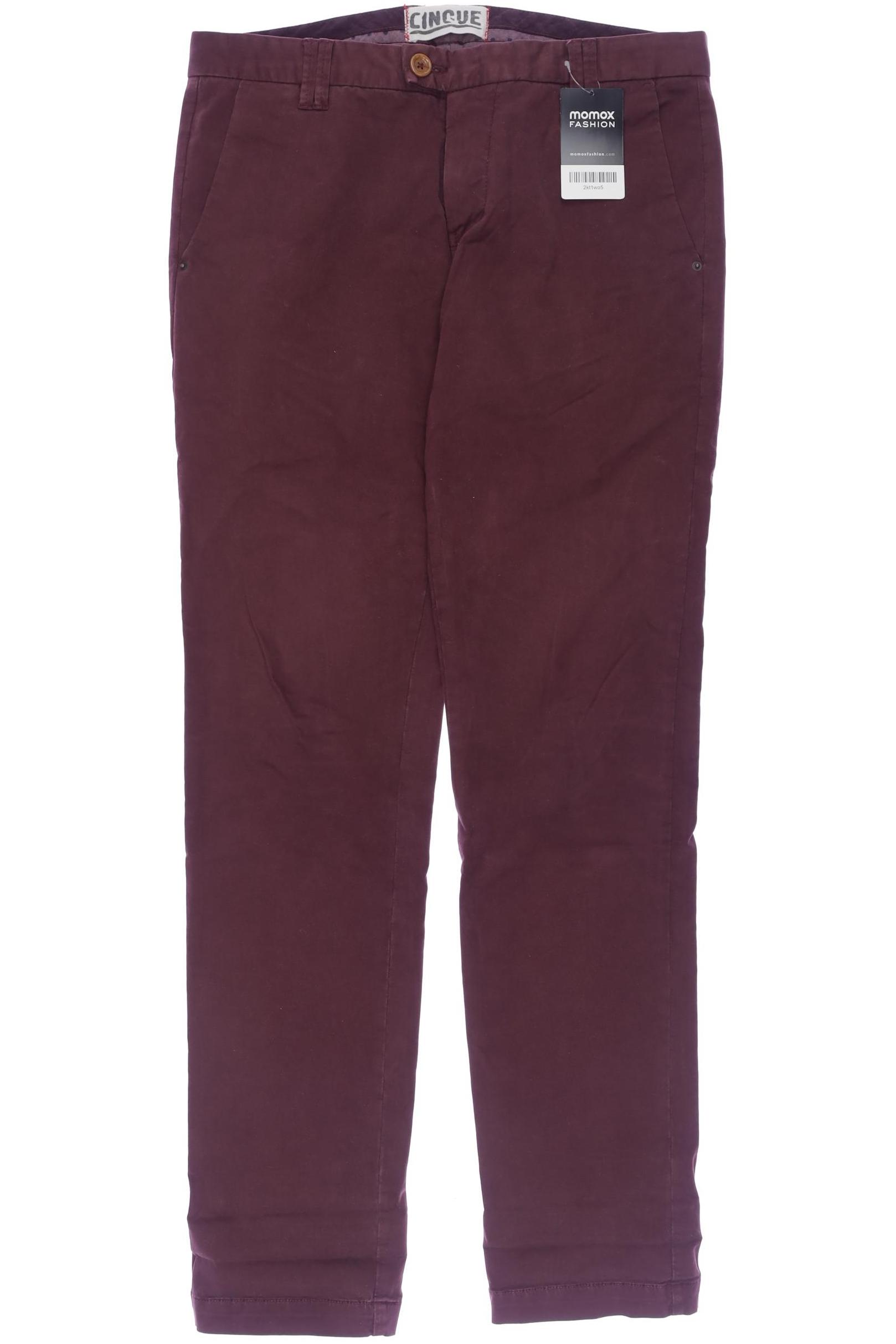 

Cinque Herren Stoffhose, bordeaux, Gr. 46
