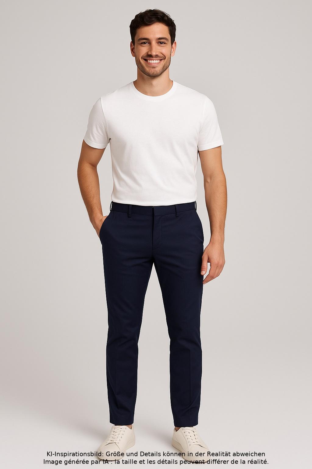 

Cinque Herren Stoffhose, marineblau, Gr. 46