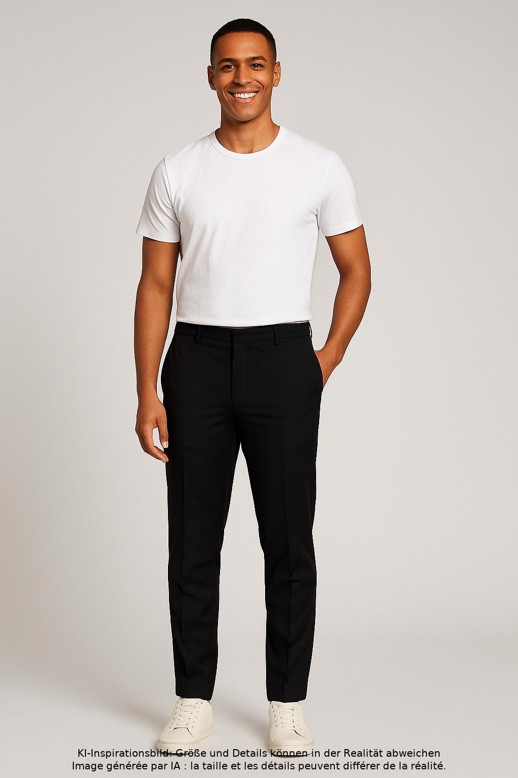 

Cinque Herren Stoffhose, schwarz, Gr. 50