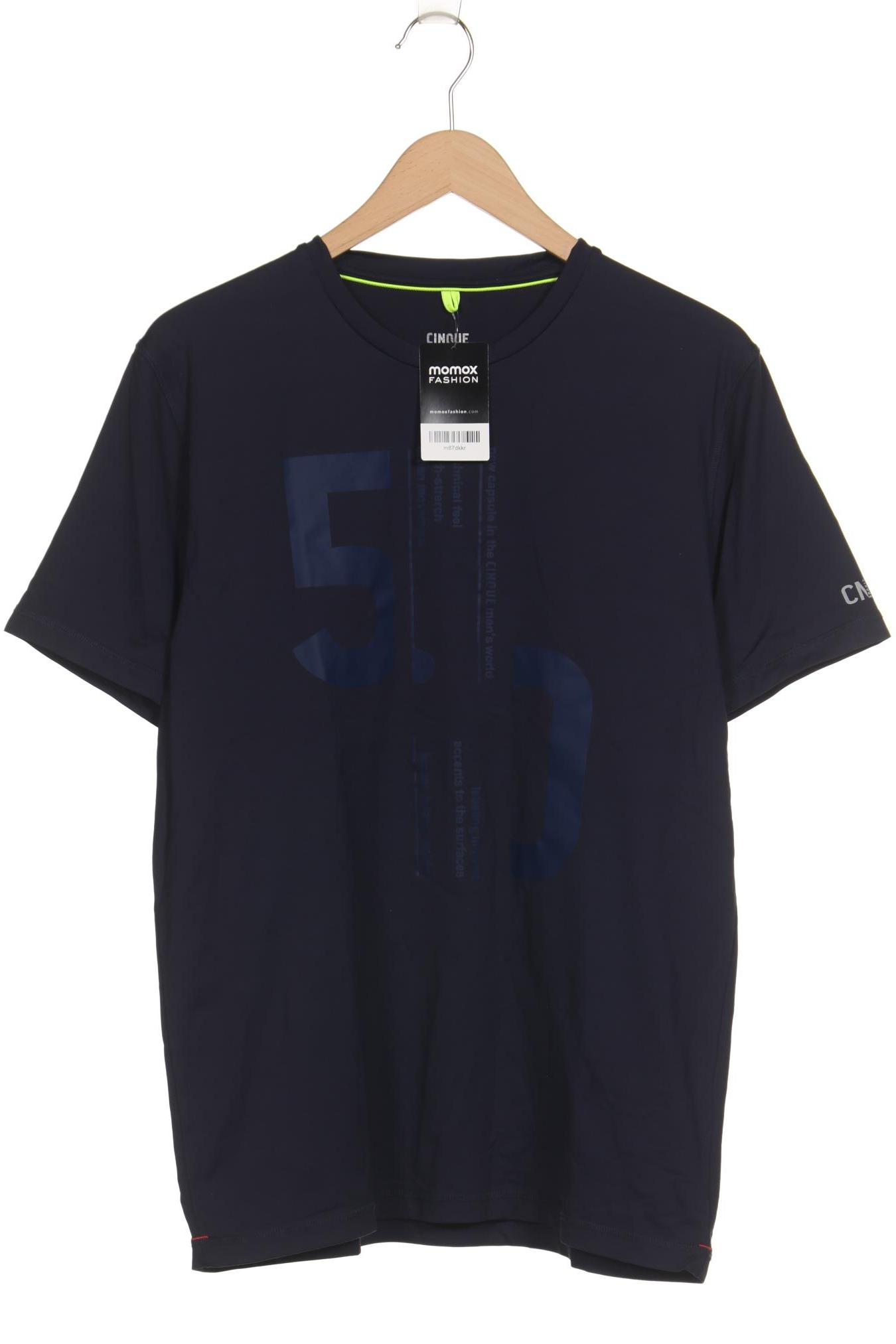 

Cinque Herren T-Shirt, marineblau, Gr. 52