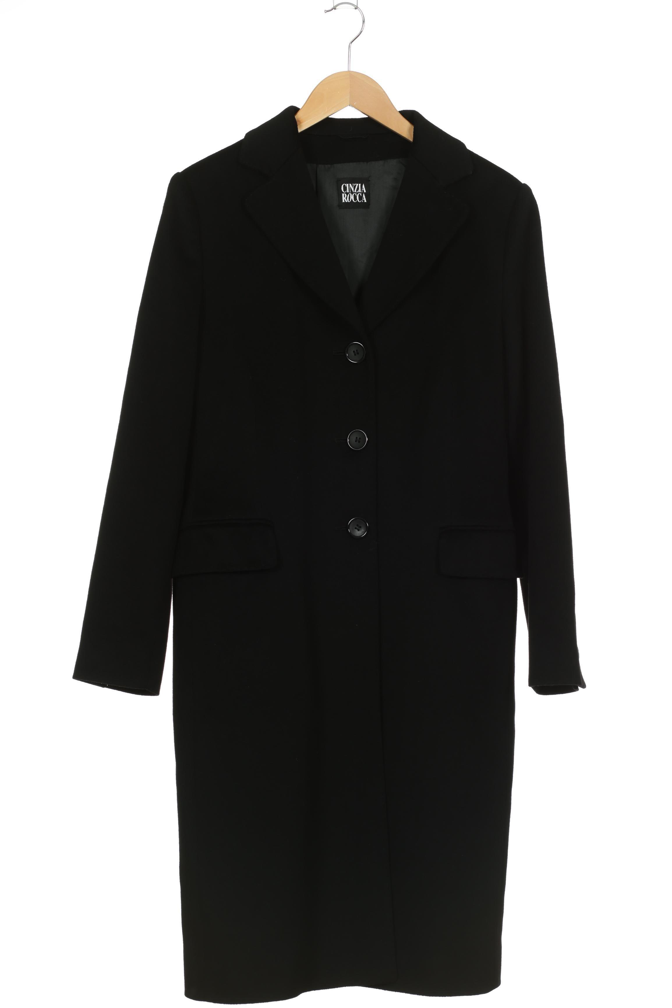 

Cinzia Rocca Damen Mantel, schwarz, Gr. 44