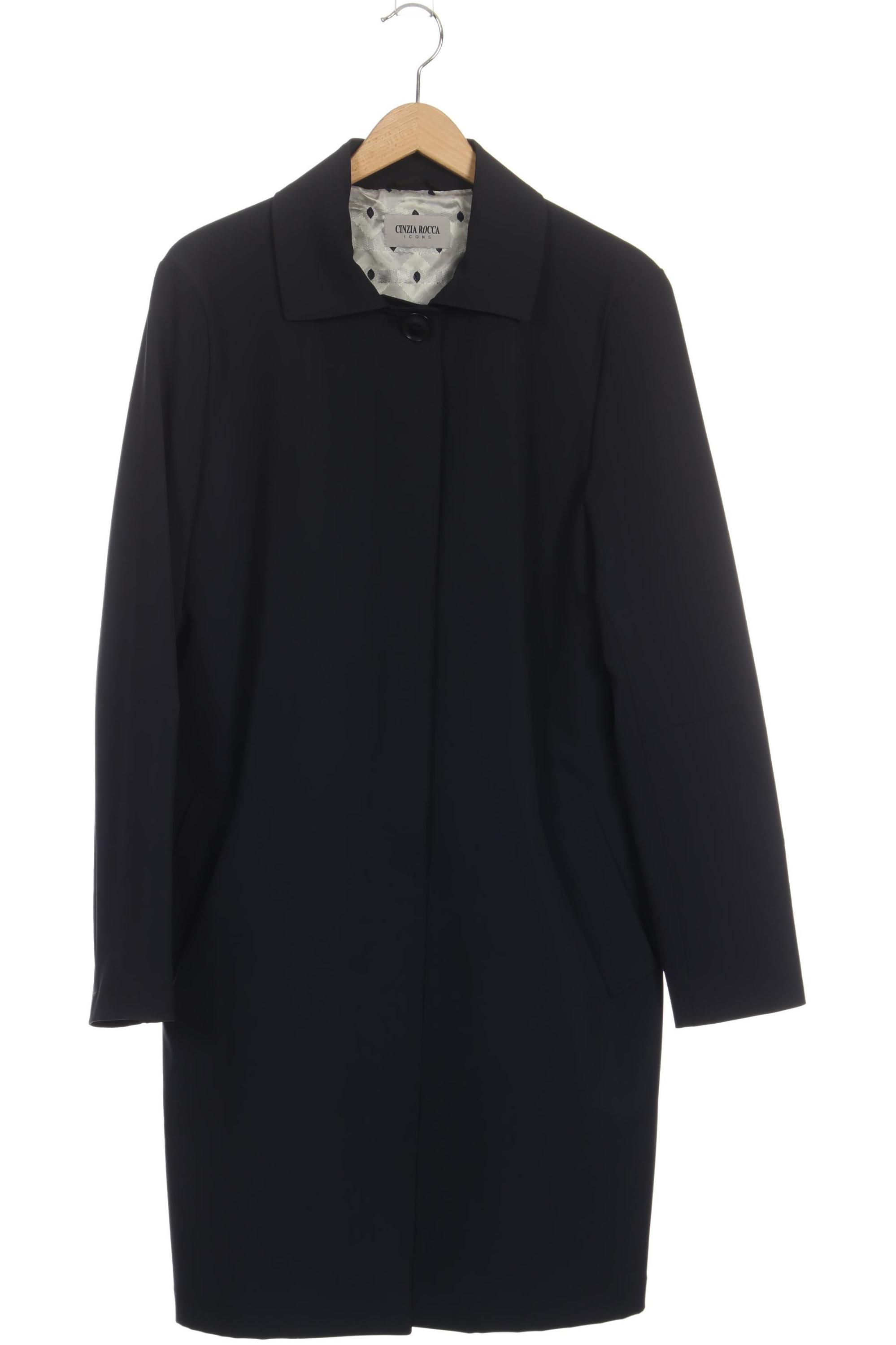 

Cinzia Rocca Damen Mantel, blau, Gr. 42