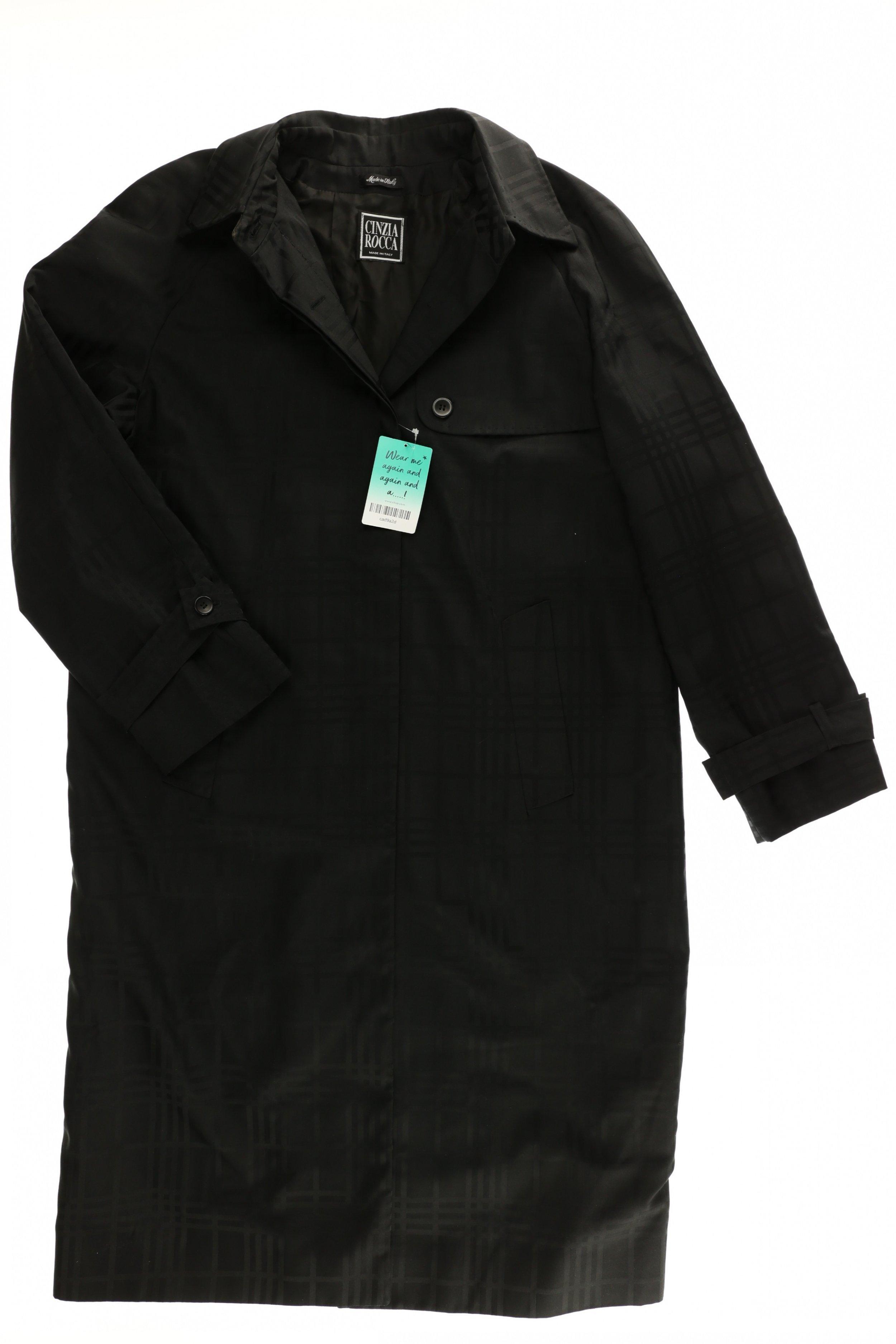 

Cinzia Rocca Damen Mantel, schwarz, Gr. 38