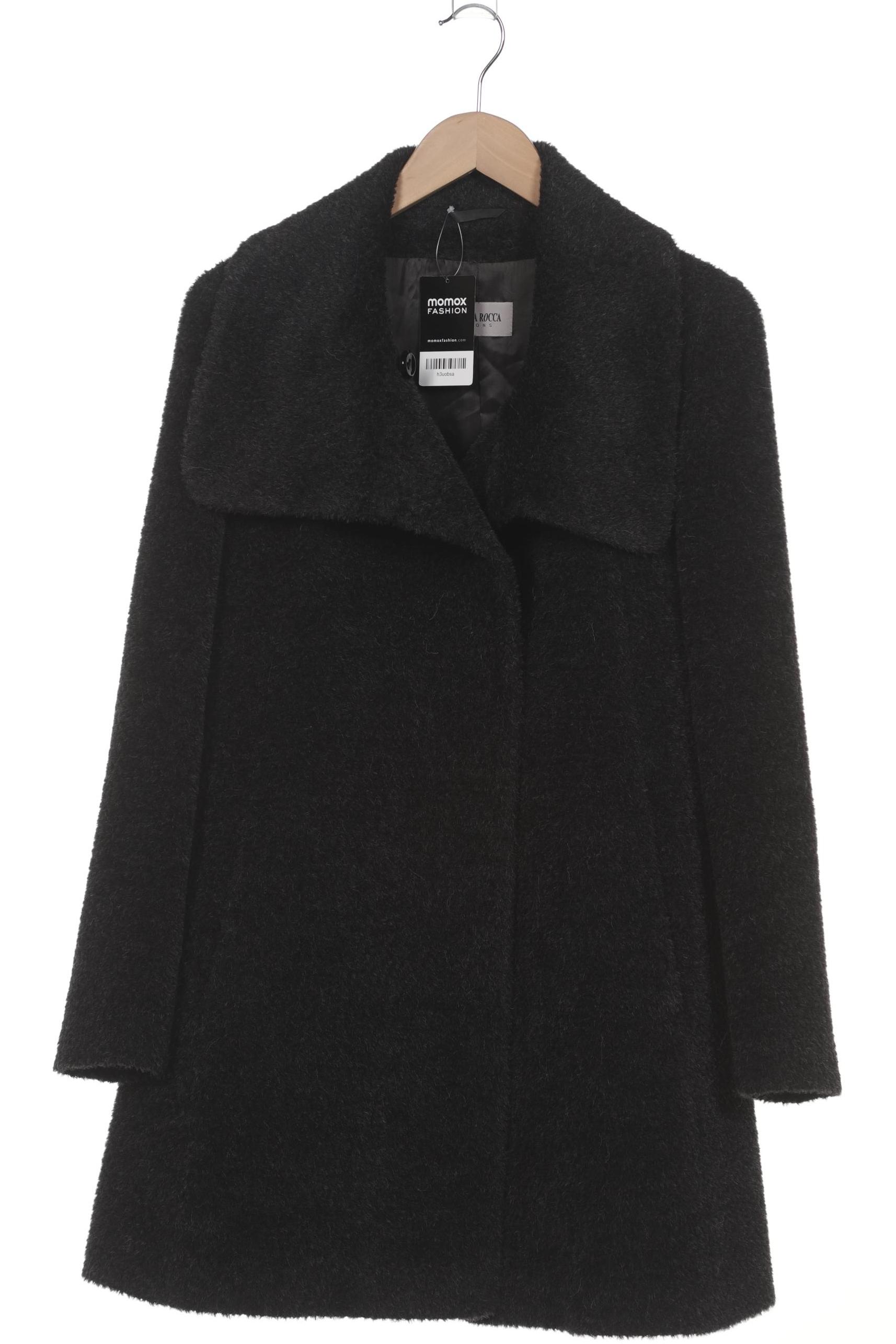 

Cinzia Rocca Damen Mantel, schwarz, Gr. 36