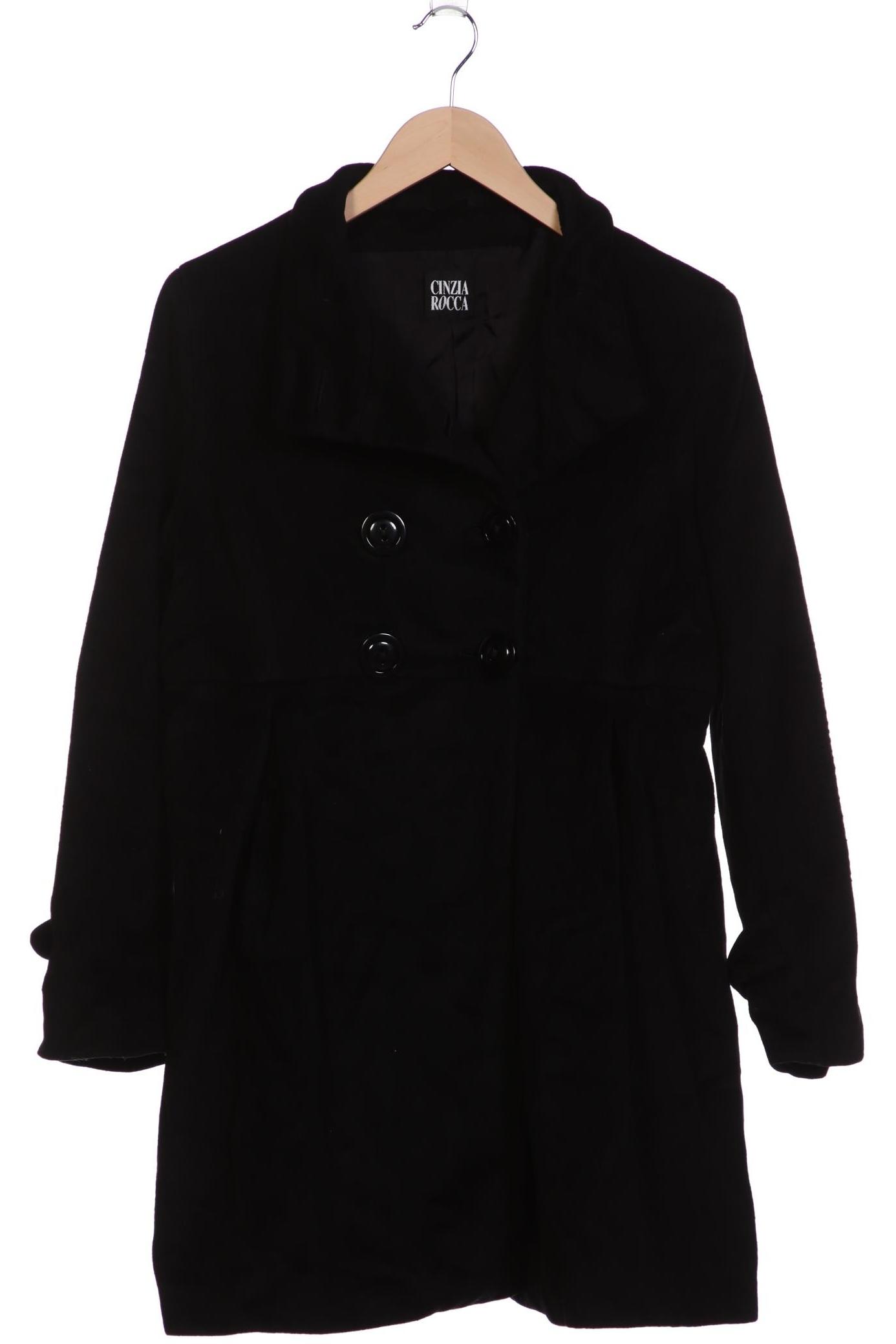 

Cinzia Rocca Damen Mantel, schwarz, Gr. 46