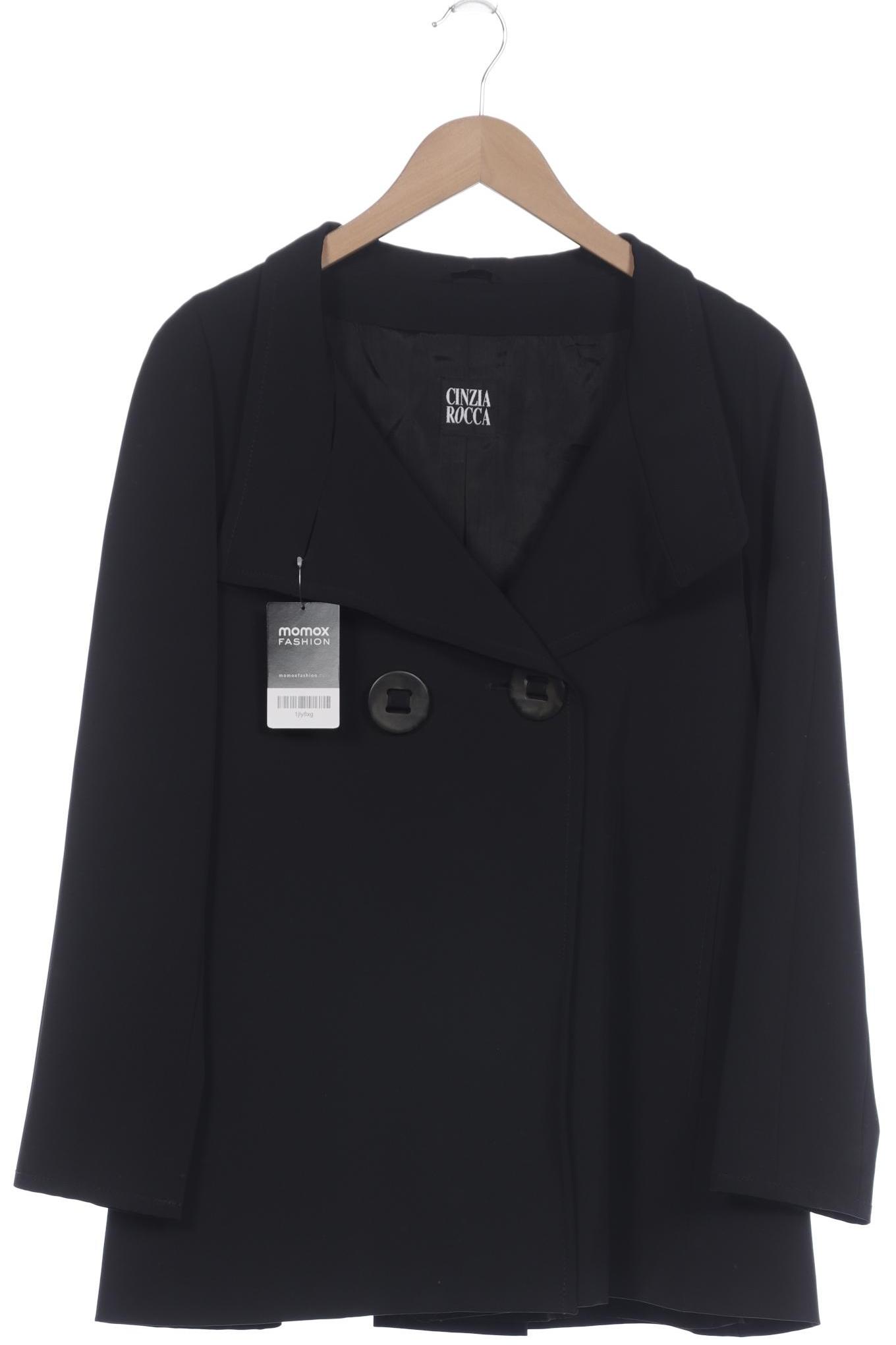 

Cinzia Rocca Damen Mantel, schwarz, Gr. 36