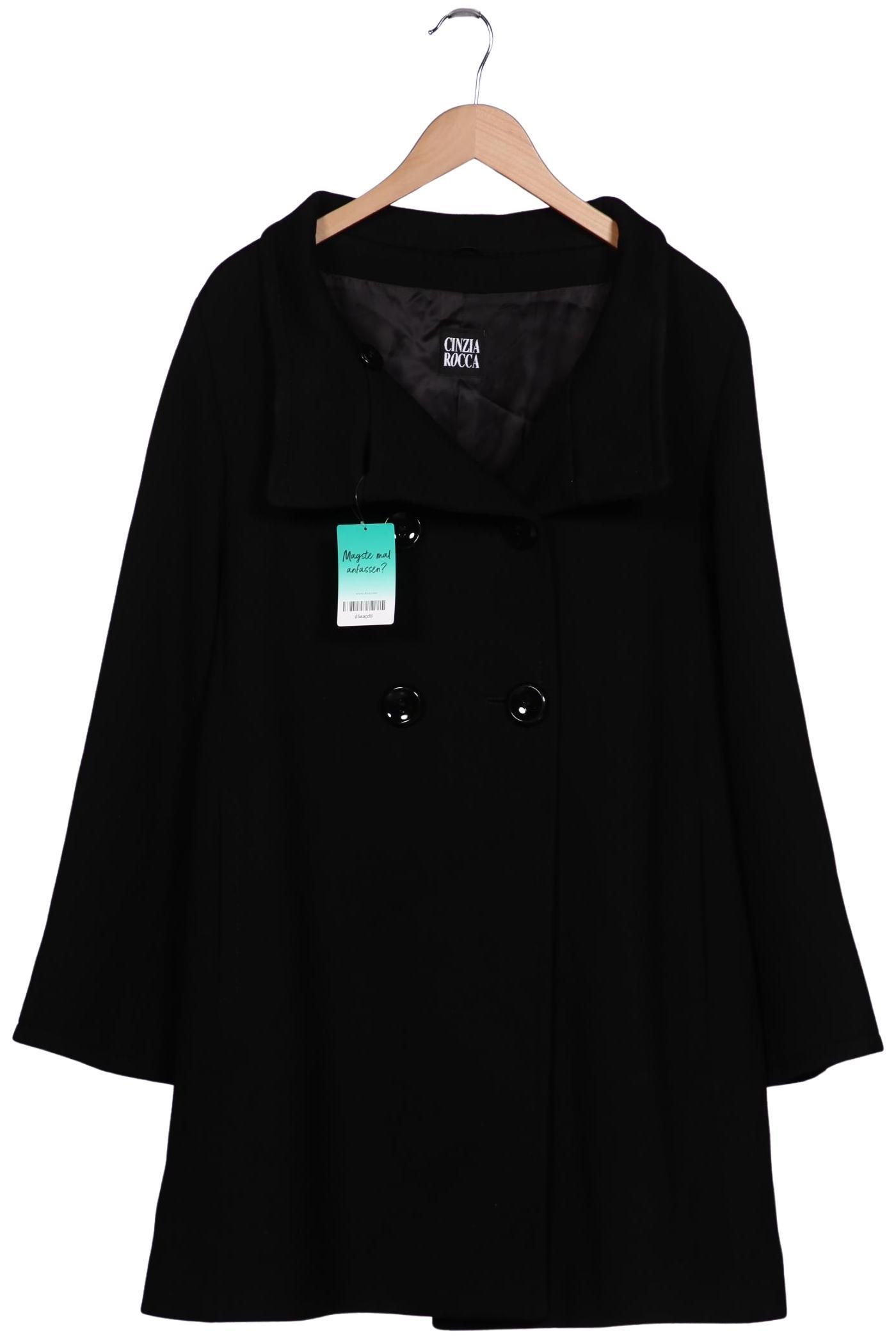 

Cinzia Rocca Damen Mantel, schwarz, Gr. 44