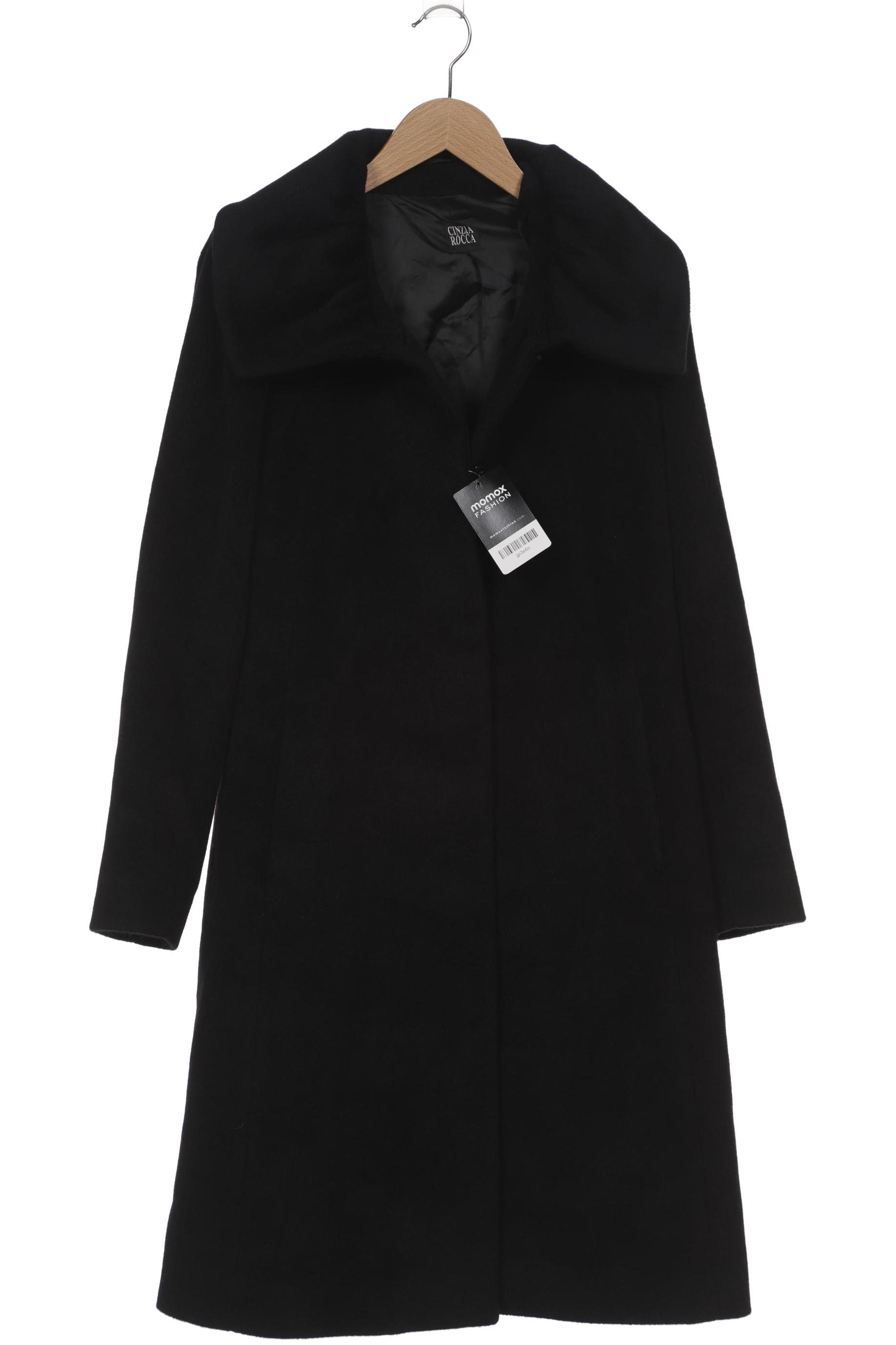 

Cinzia Rocca Damen Mantel, schwarz, Gr. 38