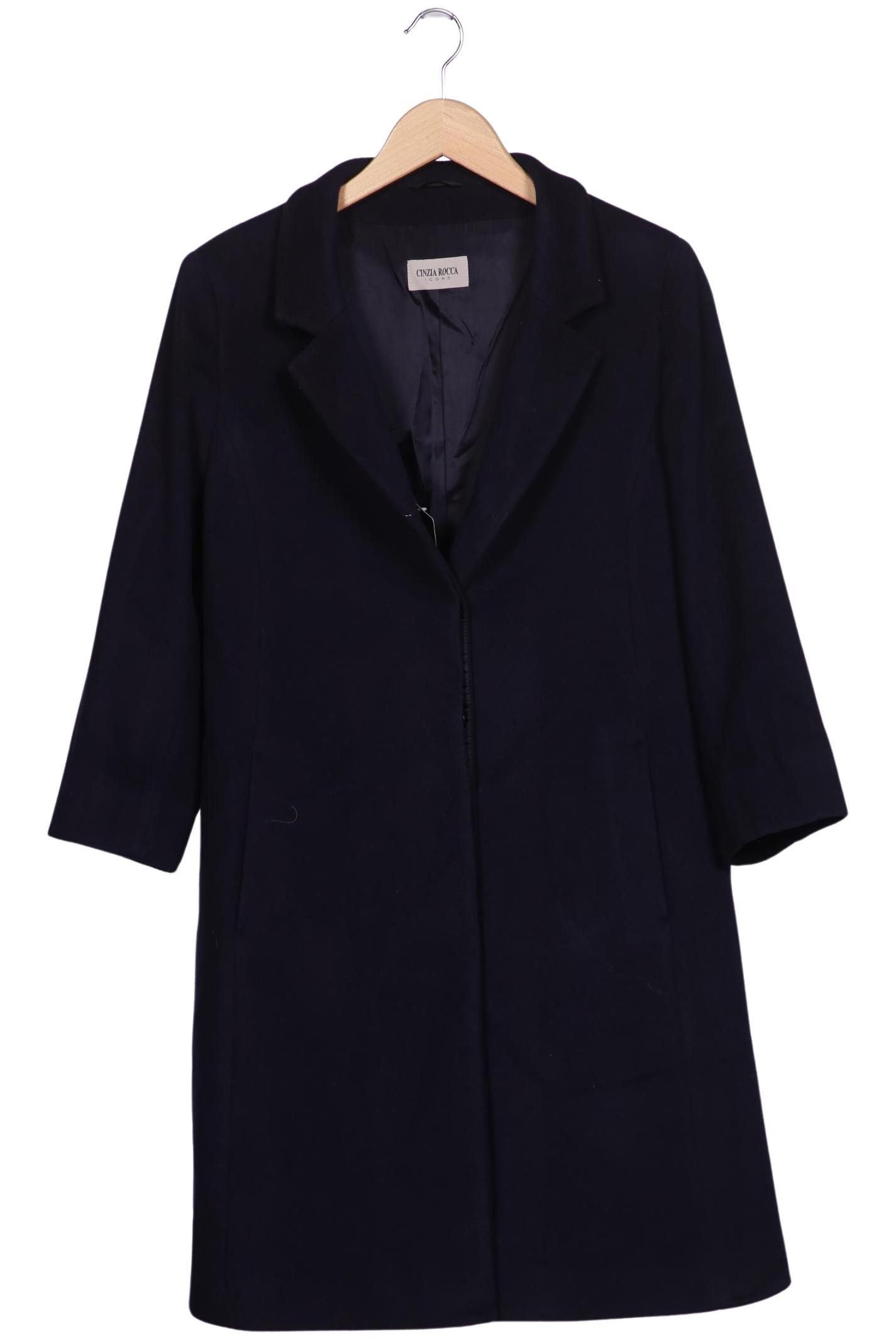 

Cinzia Rocca Damen Mantel, marineblau, Gr. 42