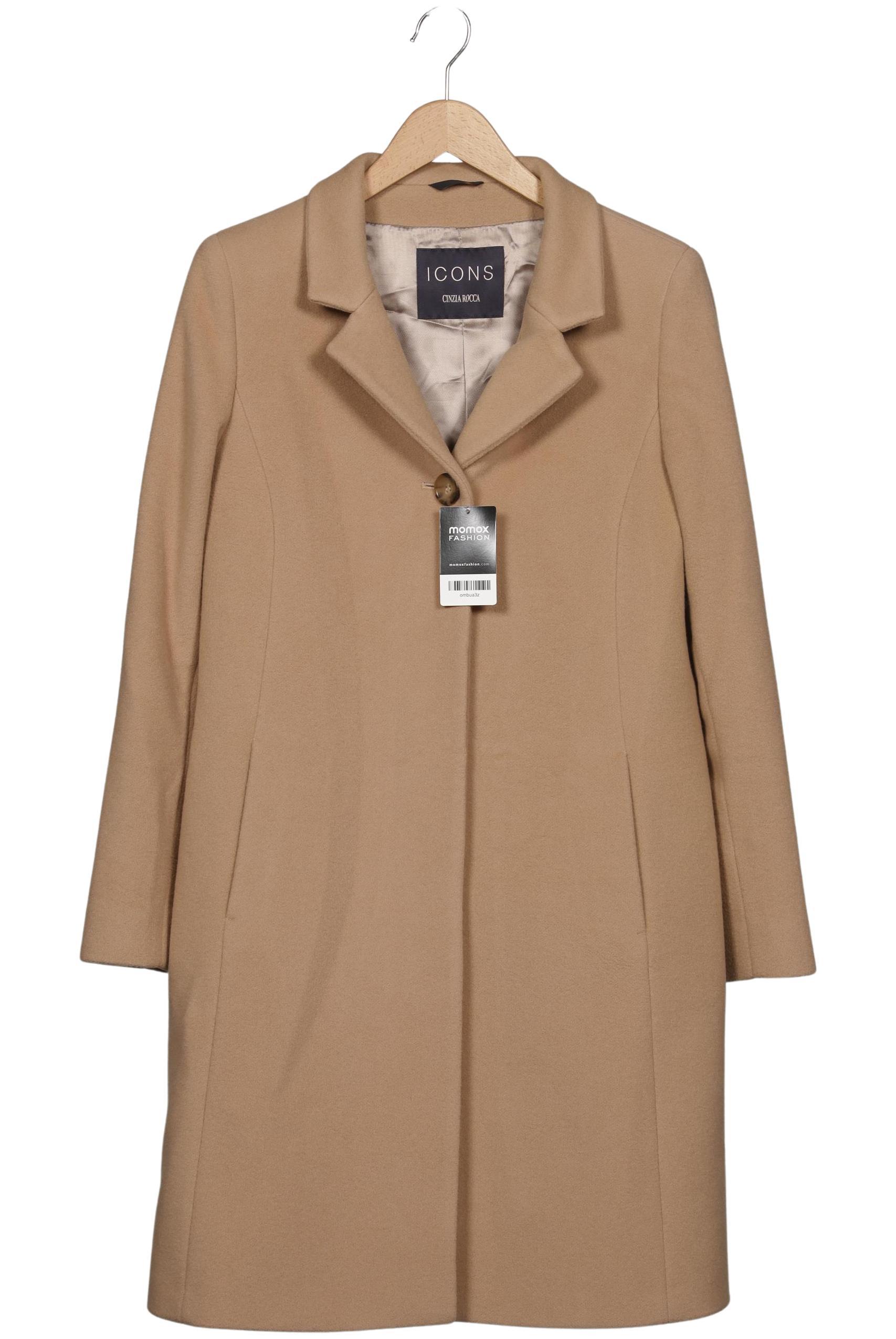 

Cinzia Rocca Damen Mantel, beige, Gr. 38