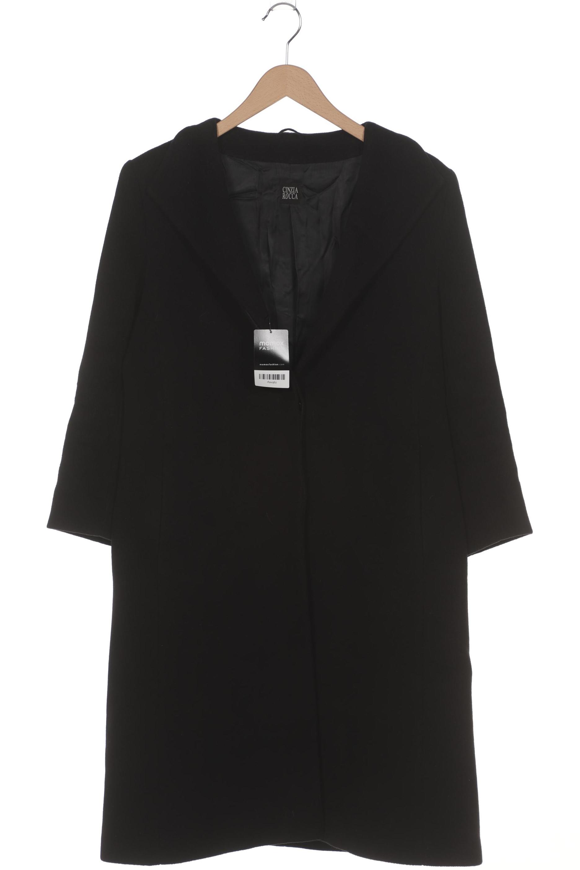 

Cinzia Rocca Damen Mantel, schwarz, Gr. 42