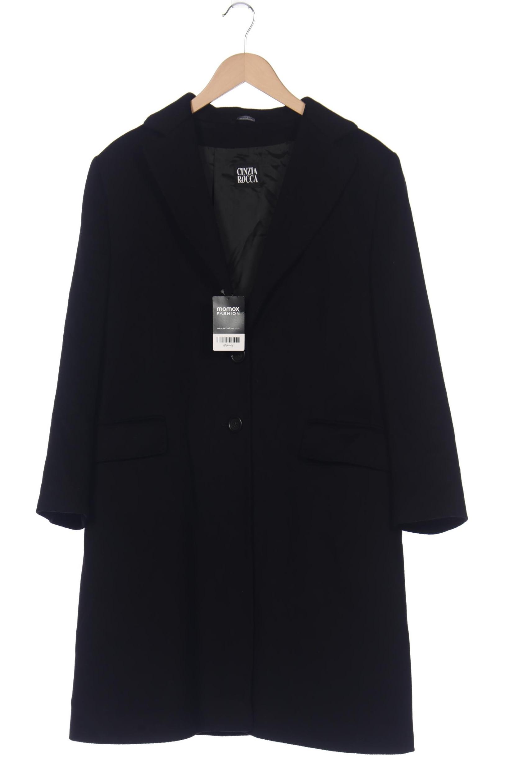

Cinzia Rocca Damen Mantel, schwarz, Gr. 46