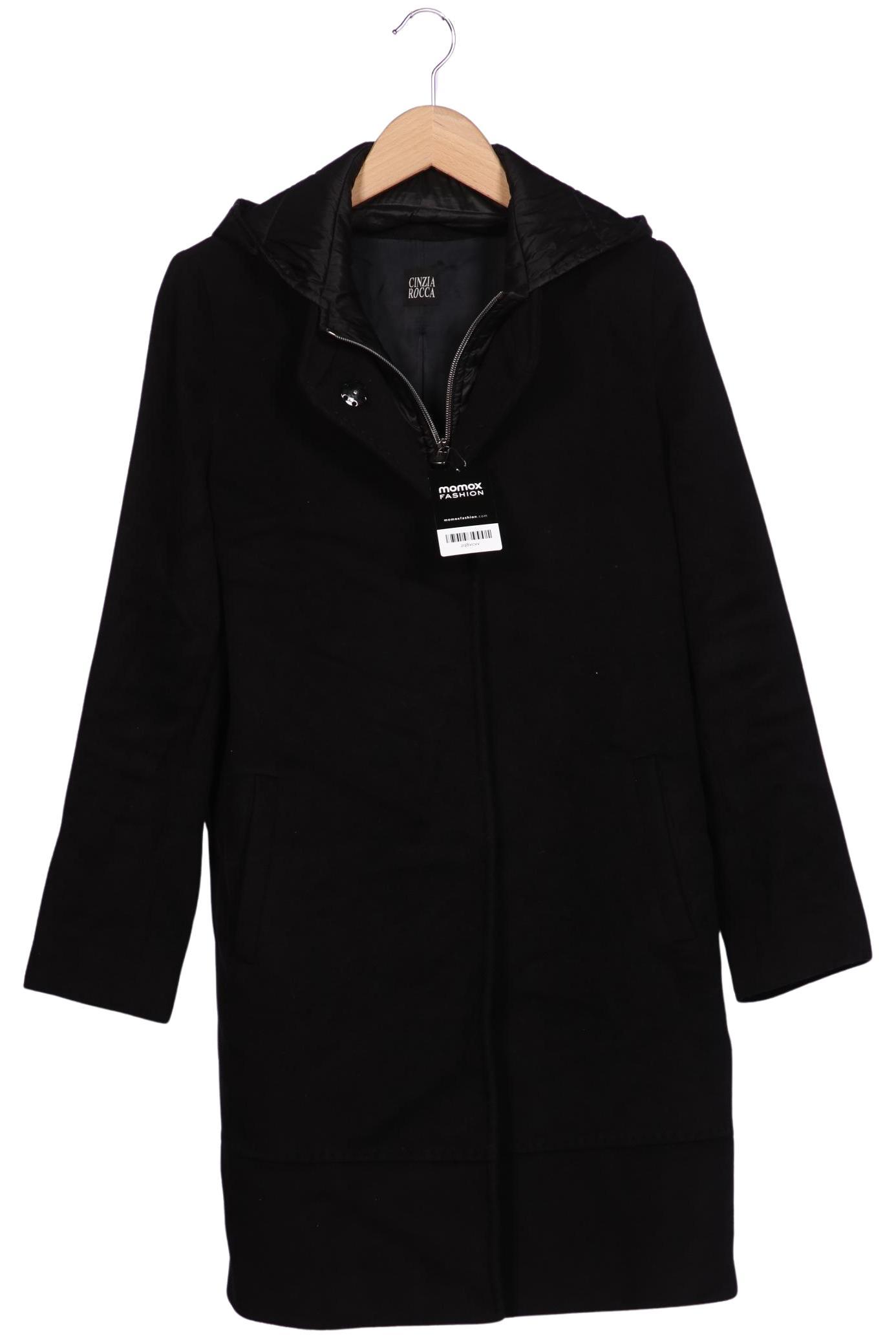 

Cinzia Rocca Damen Mantel, schwarz, Gr. 40