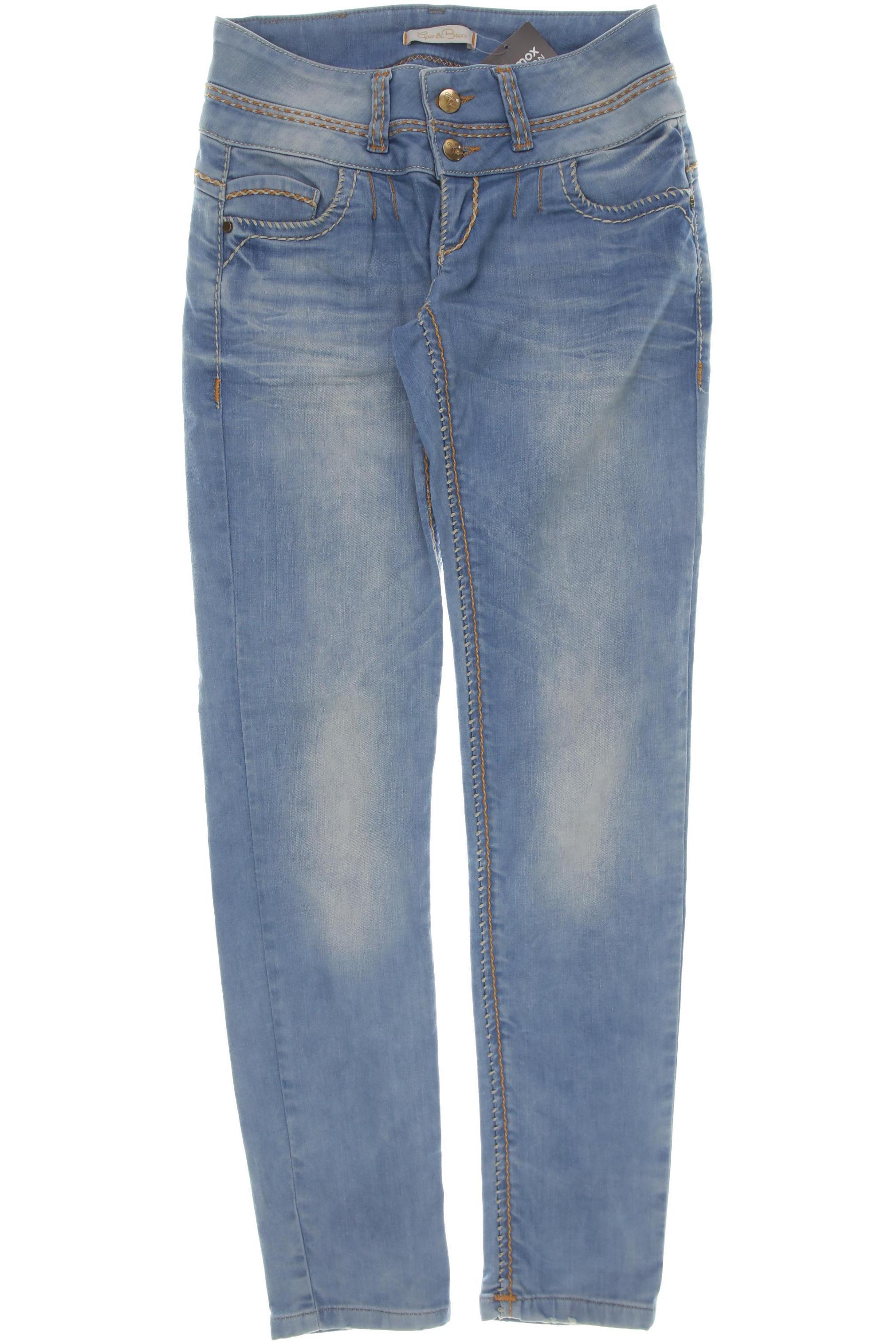 

Cipo & Baxx Damen Jeans, blau, Gr. 27