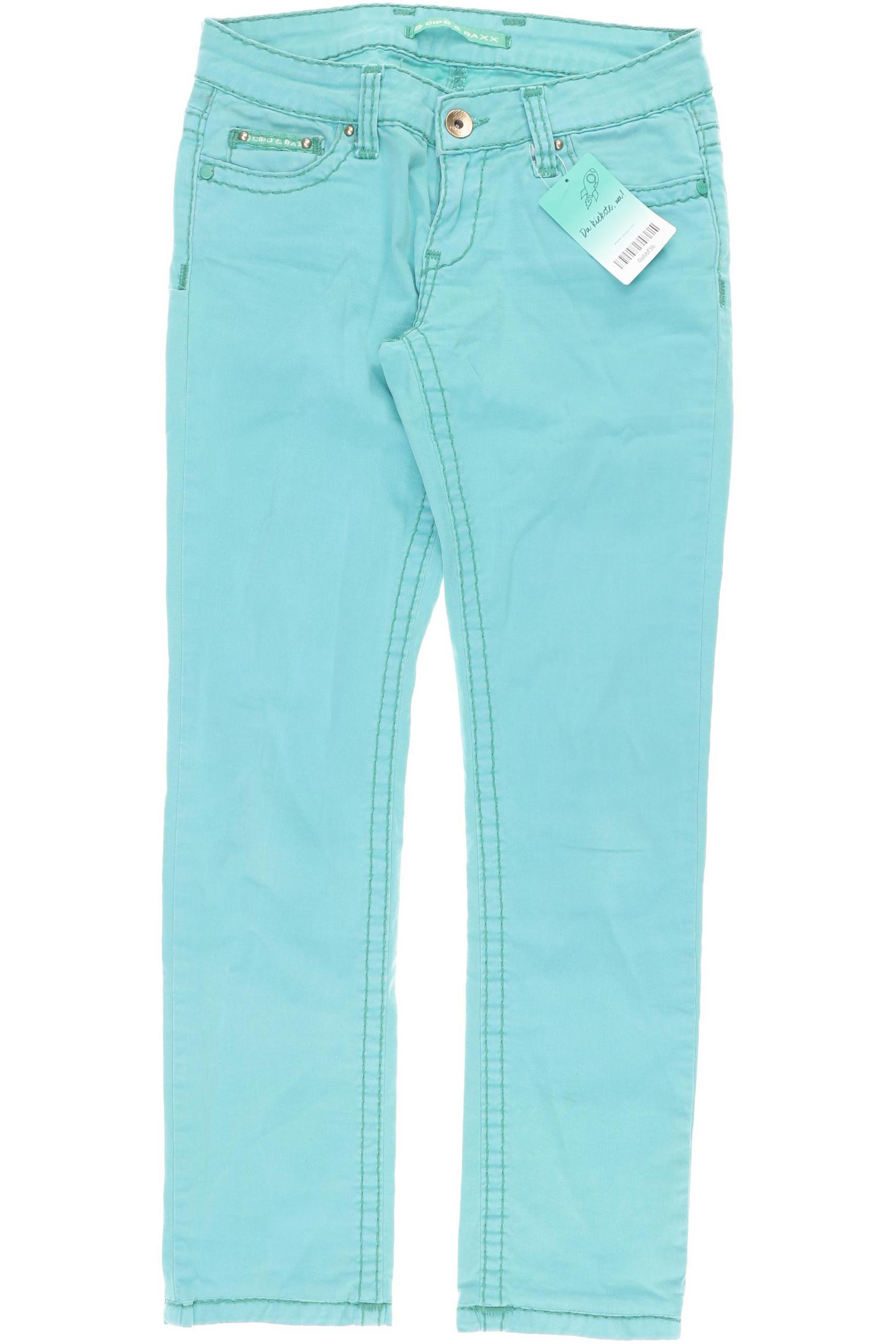 

Cipo & Baxx Damen Jeans, türkis, Gr. 25