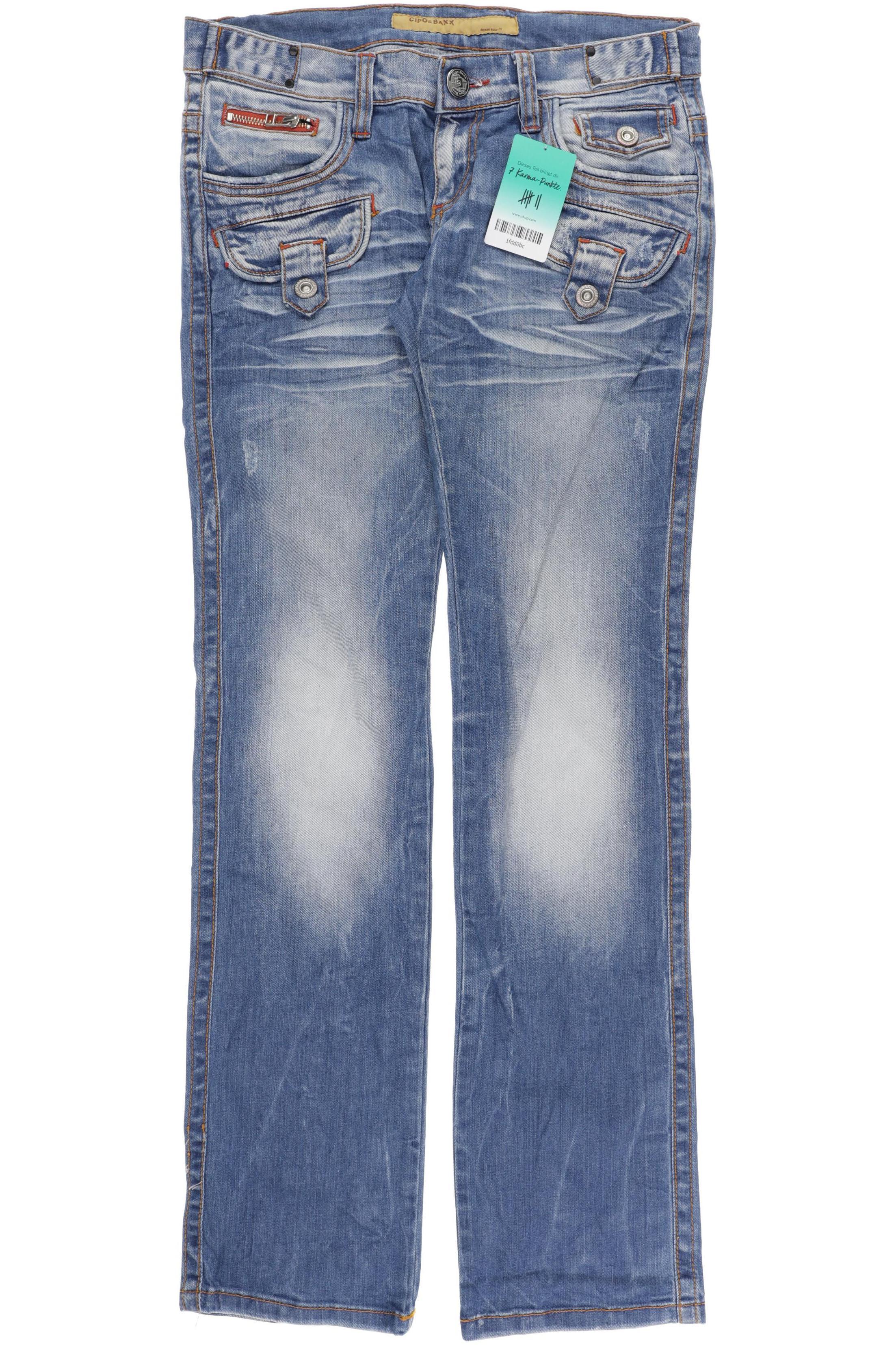 

Cipo & Baxx Damen Jeans, blau, Gr. 29